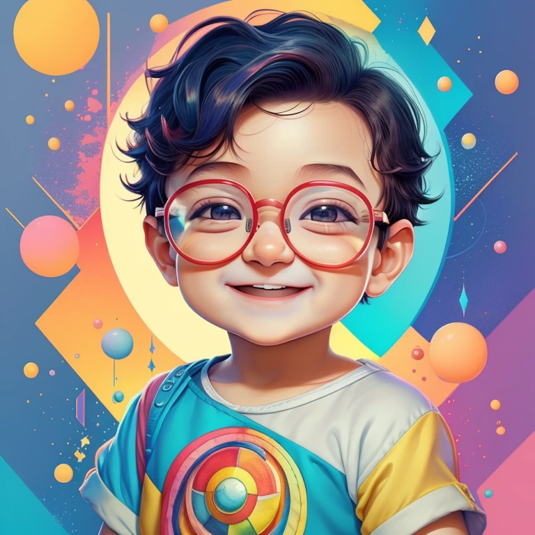) ((((cute baby boy with glasses smiling) ((Mikey)) - Criador: Walt Disney2023) ), ,, ( Walt Disney acolchoamento ,multidimensional geometric wall PORTRAIT, arte, Chibi,
Yang08k, lindo, Colouring,Rose
Primary works, qualidade superior, melhor qualidade, Arte Oficial, Beautiful and Aesthetic,)) ), ,, Walt Disney acolchoamento ,multidimensional geometric wall PORTRAIT, arte, Chibi,
Yang08k, lindo, (Colouring, rosa), amarelo ,azul ,vermelho e branco)
Primary works, qualidade superior, melhor qualidade, Arte Oficial, Beautiful and Aesthetic,