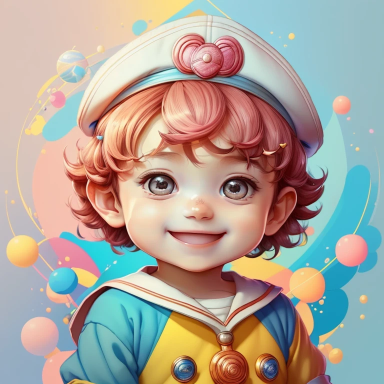 ) ((((cute baby boy with sailor cap smiling) ((Mikey)) - Criador: Walt Disney2023) ), ,, ( Walt Disney acolchoamento ,multidimensional geometric wall PORTRAIT, arte, Chibi,
Yang08k, lindo, Colouring,Rose
Primary works, qualidade superior, melhor qualidade, Arte Oficial, Beautiful and Aesthetic,)) ), ,, Walt Disney acolchoamento ,multidimensional geometric wall PORTRAIT, arte, Chibi,
Yang08k, lindo, (Colouring, rosa), amarelo ,azul ,vermelho e branco)
Primary works, qualidade superior, melhor qualidade, Arte Oficial, Beautiful and Aesthetic,