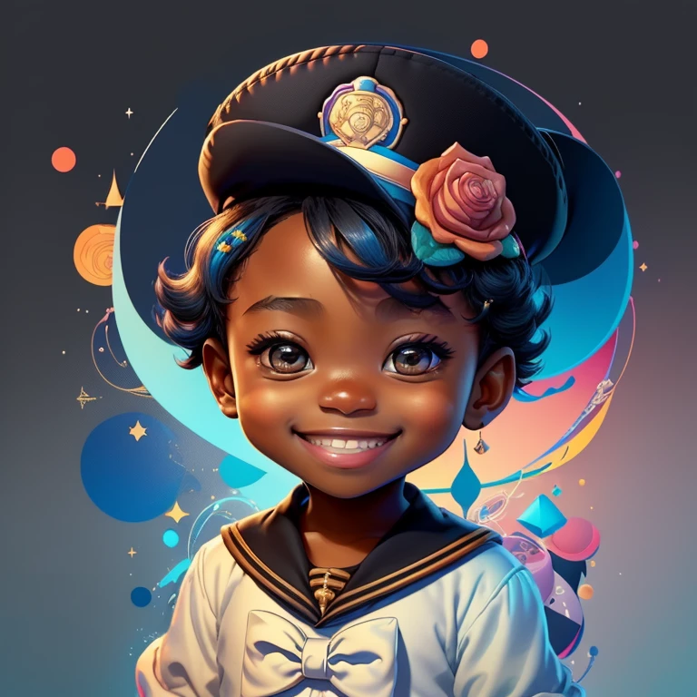 ) ((((cute black baby boy with sailor hat smiling) ((Mikey)) - Criador: Walt Disney2023) ), ,, ( Walt Disney acolchoamento ,multidimensional geometric wall PORTRAIT, arte, Chibi,
Yang08k, lindo, Colouring,Rose
Primary works, qualidade superior, melhor qualidade, Arte Oficial, Beautiful and Aesthetic,)) ), ,, Walt Disney acolchoamento ,multidimensional geometric wall PORTRAIT, arte, Chibi,
Yang08k, lindo, (Colouring, rosa), amarelo ,azul ,vermelho e branco)
Primary works, qualidade superior, melhor qualidade, Arte Oficial, Beautiful and Aesthetic,