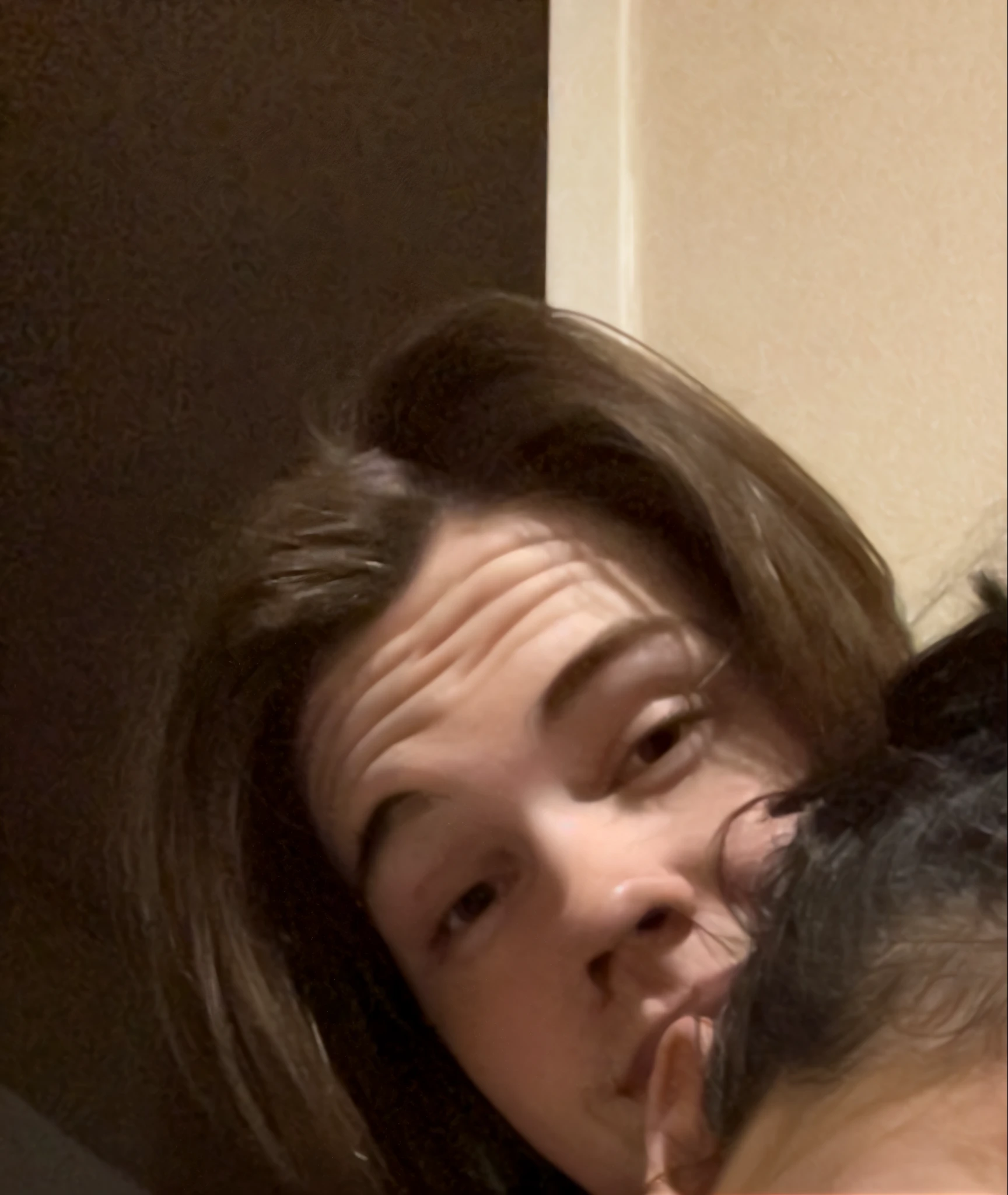 Male athletic body, kneeling, penis visible, fucks a girl from behind