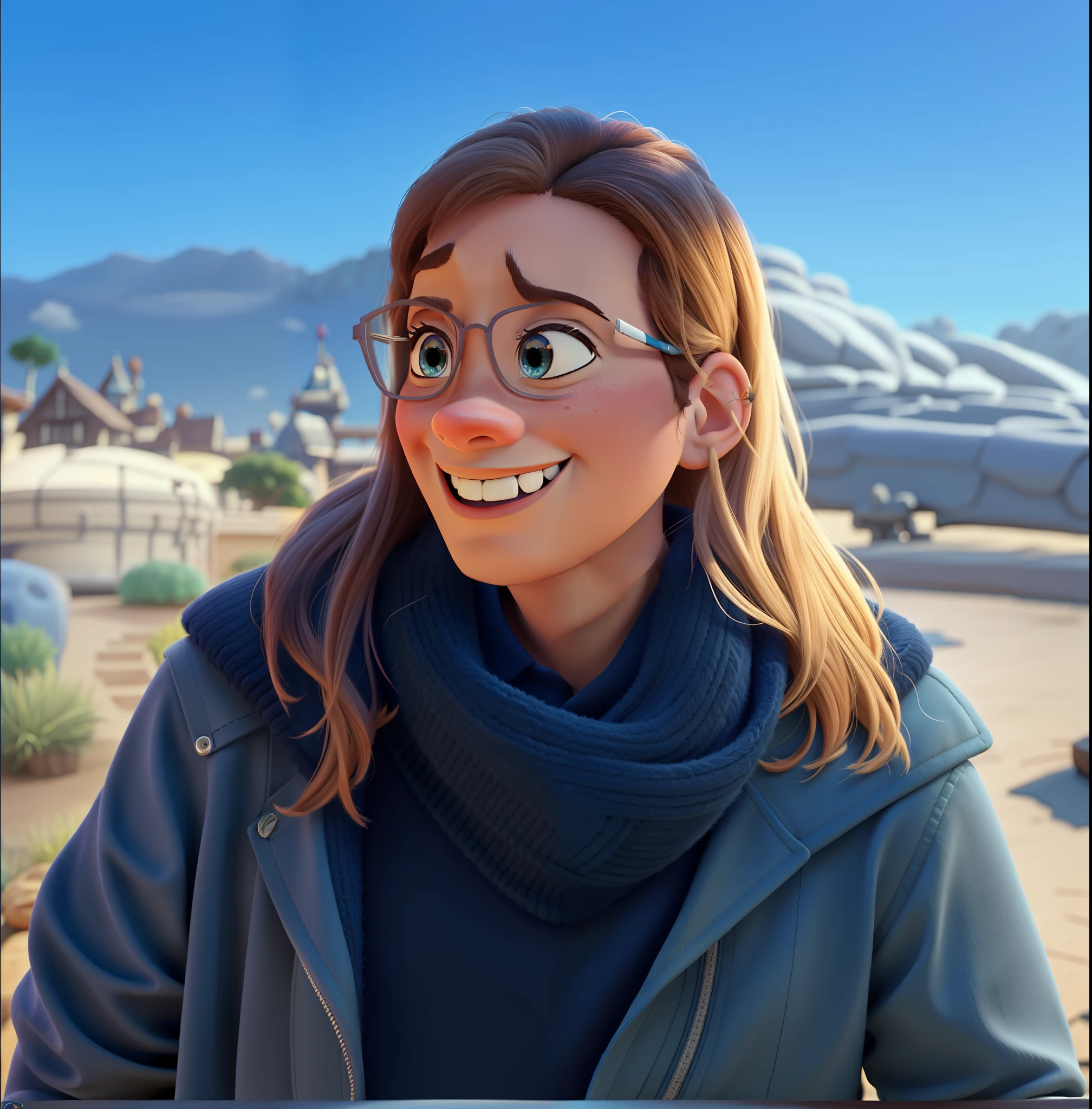 Criar poster estilo Disney Pixar