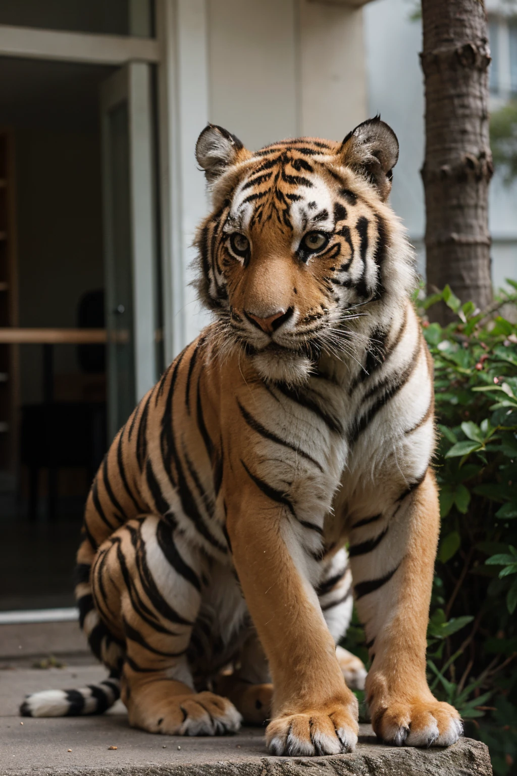 a tiger