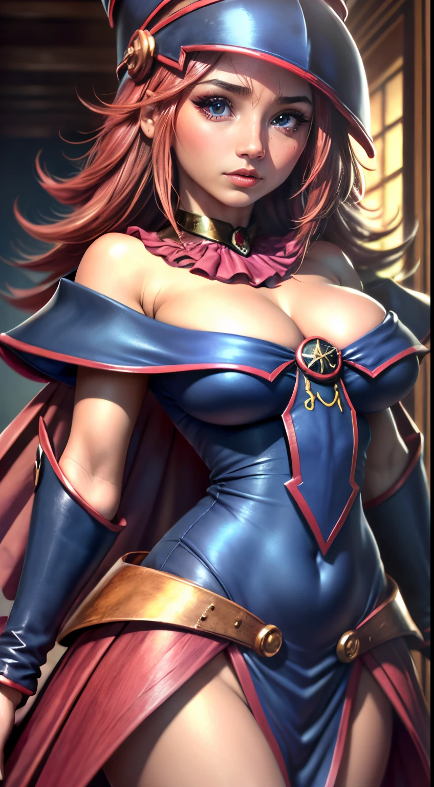 mejor calidad，tmasterpiece，ultimate resolution，Suave，extremadamente colorido，De color，dark magician gils，(traje de cuero color rojo navidad:1.4)，Starrysky Android!,More detailed 8K.motor irreal:1.4,UHD,La mejor calidad:1.4, fotorrealista:1.4, textura de la piel:1.4, obra maestra:1.8,obra-prima, mejor calidad,objeto Objeto], (detailed face features:1.3),(cabello rubio largo:1.4),（Beautiful and detailed eye description）,(manos:1.4), ojos azules. Labios rojos. Cabello rubio. Fondo de nieves. Pose  sensual. Toma cuerpo completo. Fondo de Navidad