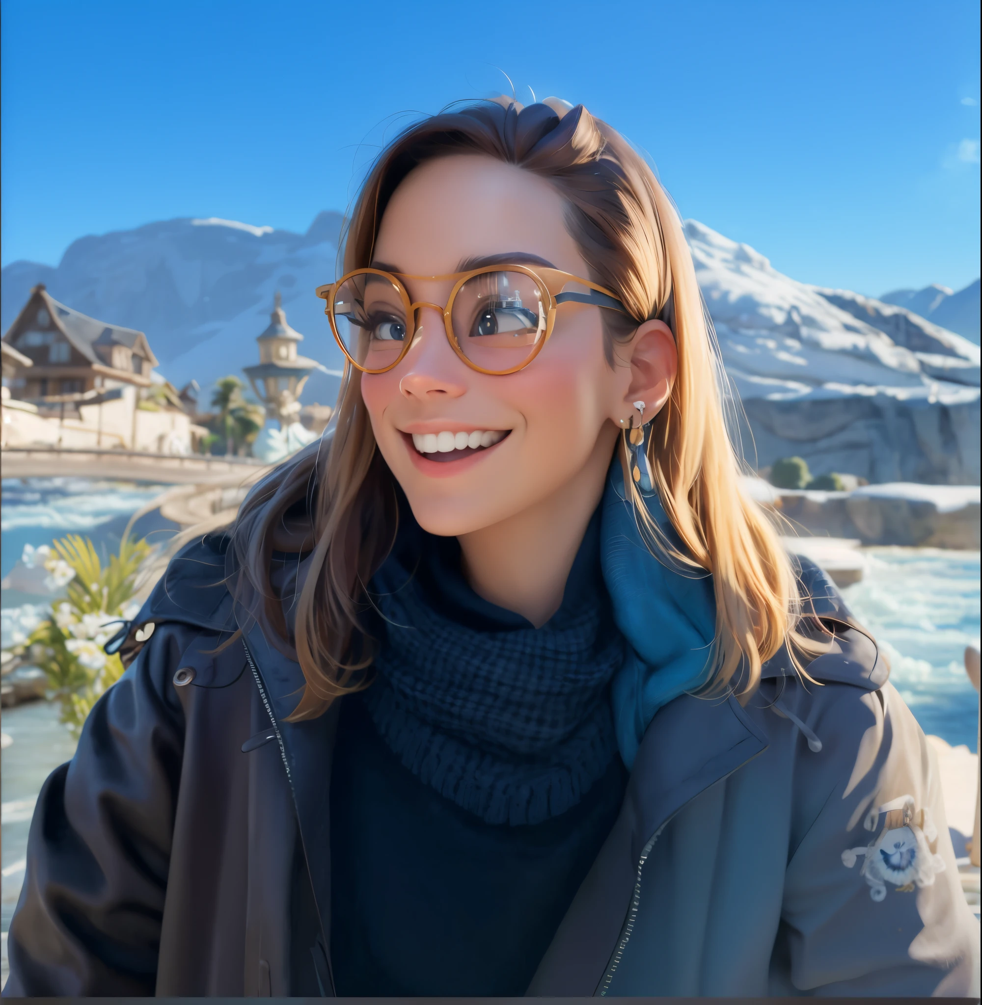 Change glasses to sunglasses. Remake the eyes, Disney Style poster_v1