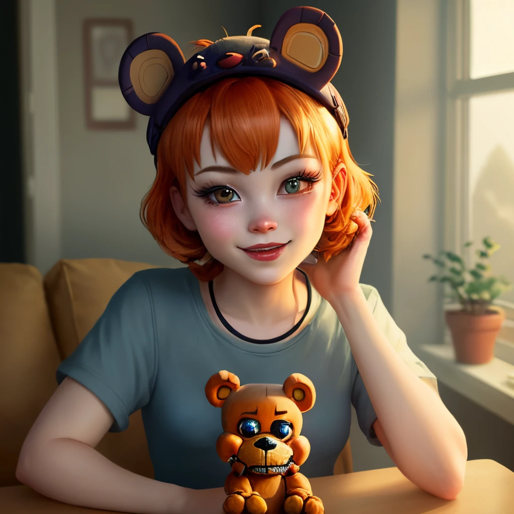 Chika from Fnaf,Oild up