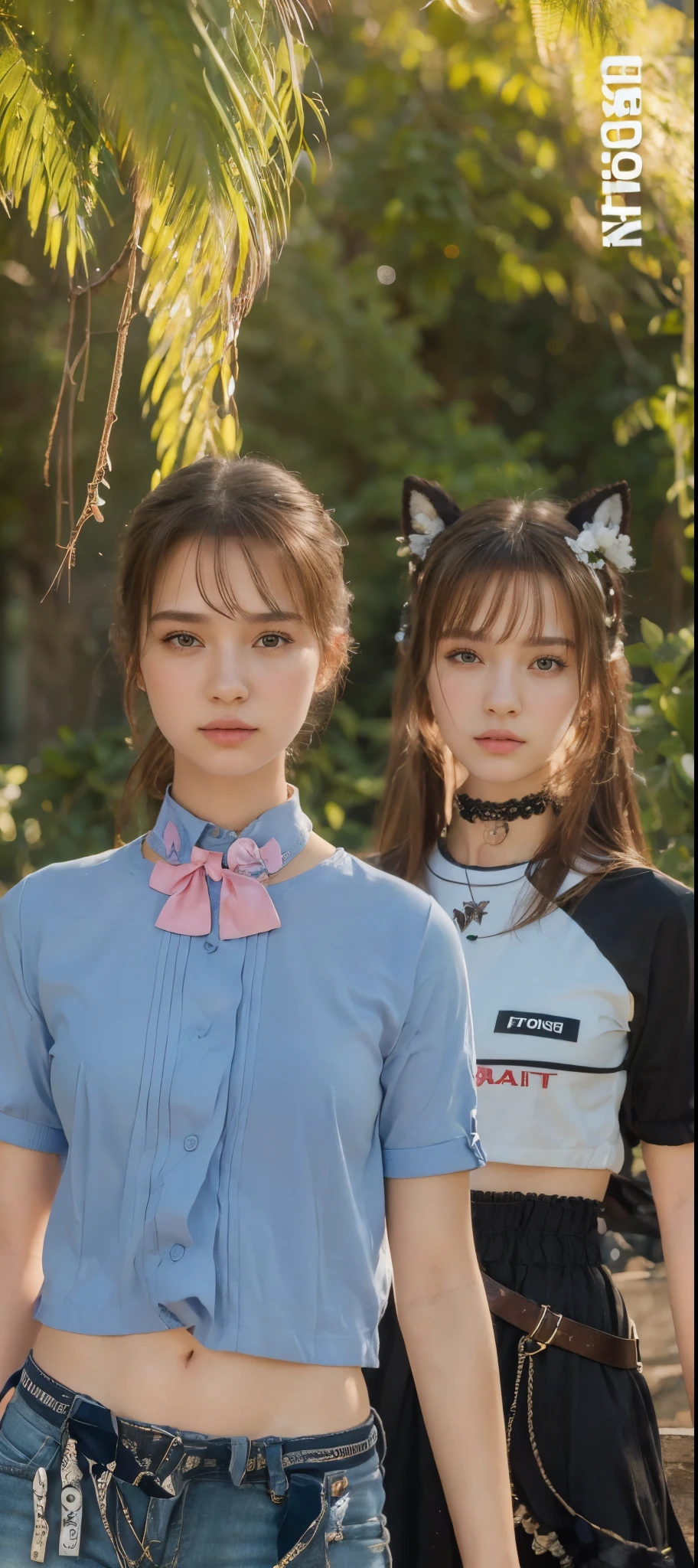 (Masterpiece, Best Quality, High Resolution: 1.2), 2 Girl, ,3d,realistic
