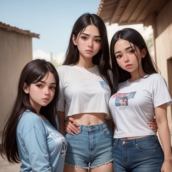 Mujer arafed con camisa blanca y chaqueta azul posando para una foto., 18 years old, 1 6 years, she is about 1 6 years old, alanis guillen, 1 8 yo, 2 2 years old, muy, muy baja calidad, 2 3 years old, 19 year old girl, muy baja calidad, imagen de muy muy muy baja calidad