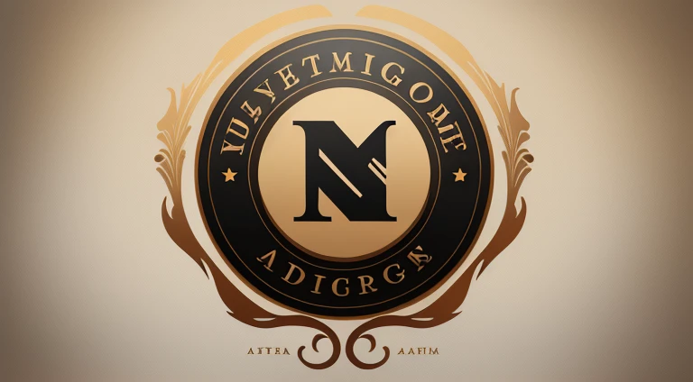 contemporary logo, Men’s, aesthetic design. Incorporate a prestigious style, only logo. Neutral Colors. Vintage and Modern,