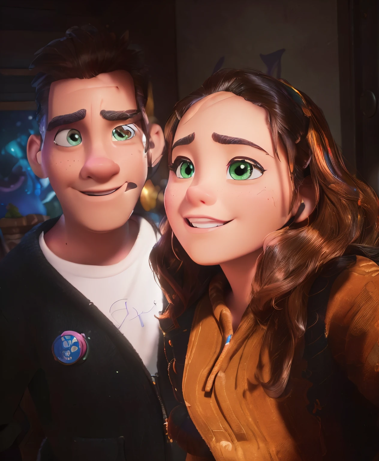 (a beautiful, vibrant, and detailed) Pixar (style), (best quality, high-resolution:1.2), (ultra-detailed, sharp focus), (colorful and lively), (impressive lighting and shadows), (characters with expressive eyes and vivid expressions), (captivating landscapes and environments), (dynamic and engaging storytelling), (nostalgic and heartwarming moments), (creativity and imagination at its finest)