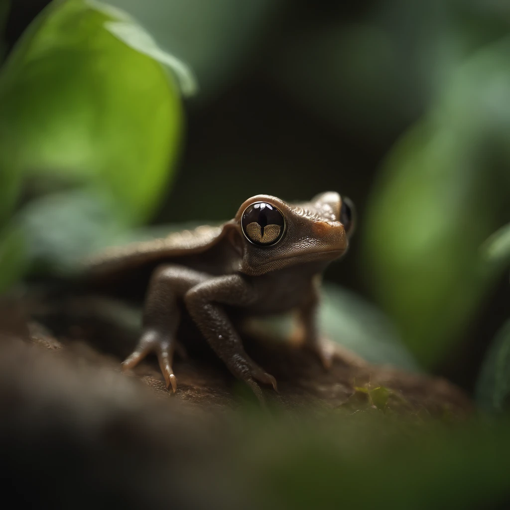 In the cave,Small male goblins, large ears, long proboscis nose, big eyes, Cute creatures from space. terraforming. alien flora, Miki Asai Macro photography, Close-up, ultra - detailed, trending on artstationh, Sharp focus, studio photo, Intricate details, Highly detailed, author:Greg Rutkovsky Facial details, Detailed skin, 真实感, Realism,Brad Jongsan walks in the jungle (Night of the Fireflies), (higly detailed: 1 1), rough face, natural skin, hiquality, NSFW, pretty eyes, (Detailed face and eyes), (s face: 1 2), tumult, Complementary, real-photo, ...PSD, Lightweight Film Photography, sharp-focus, contrast lighting, Detail Skin, high resolution 8k, Crazy detailing, Realistic, professional photo of a, 8K UHD, dslr, soft light, hiquality, film grains, Fujifilm XT3