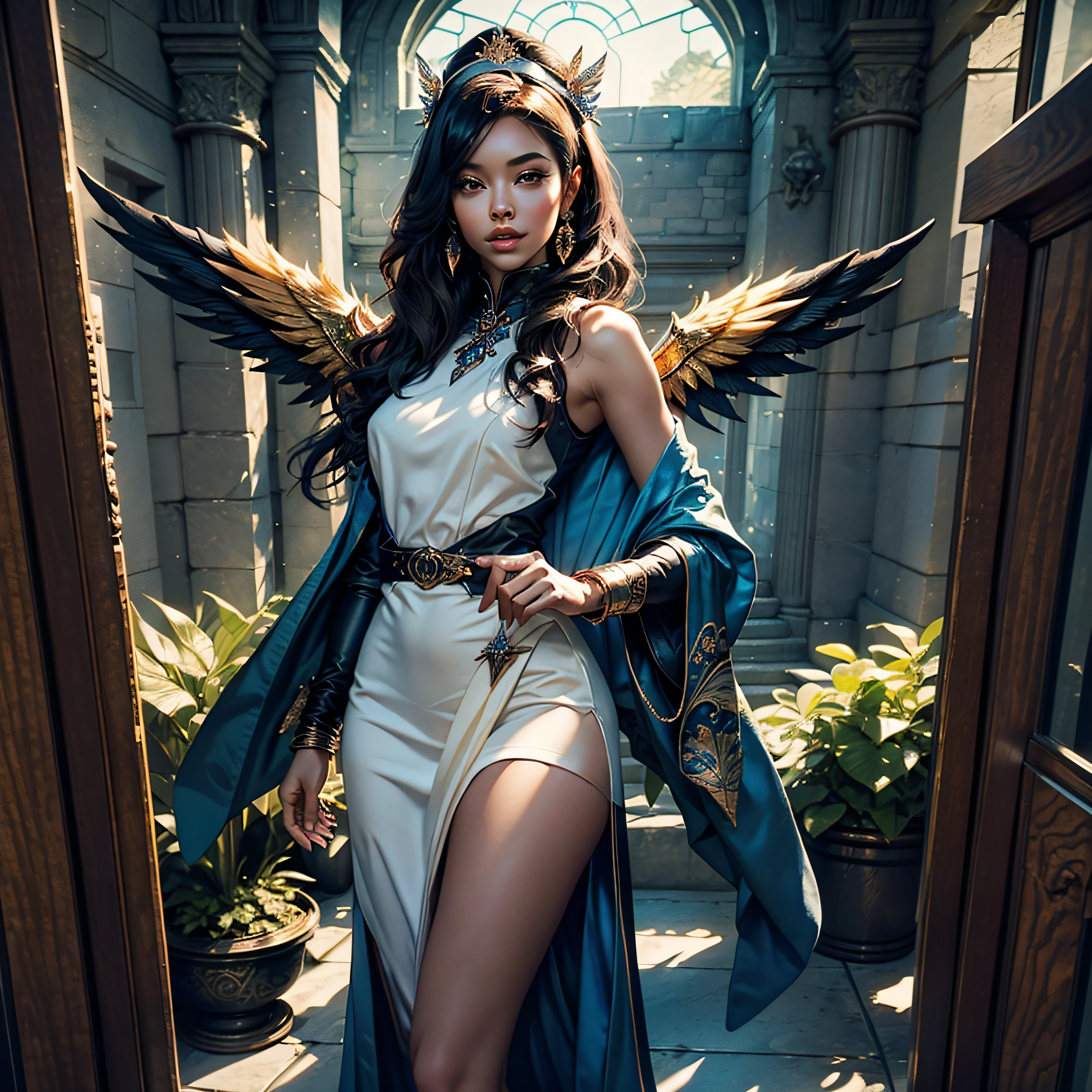 Arch-Angel Nicki_Minaj unrealengine5 ultra Cinamatic Van_Gogh Masterpiece Sun town woodland deep path church equirectangular nature ultra_high-res meticulously intricate analogique pro-photo-realistic ultra_high-quality ultra_high-details optimal accurate cgi vfx sfx reflex 3dcg max color-coded extreme improved Octane_rendered UHD XT3 256K 128K 64K 32K 16K DSLR HDR romm rgb pbr 3dcg fxaa blu-ray fkaa txaa rtx ssao enhanced ultra_sharpness Will-o'-the-wisp pixie iota sprite symmetrical glamour walking Chevaleresque Cosplay aristocratic Goddess surmounted wings surrounded intertwined feather dazzling Valkyrie-wings🎈🍦🍹❤(athletic Diva Queen angel😘Native dreads african tanmed skin👩obvious agate perfect divine ecstatic cheekbones effects reddened embarrassed lazuli gorgeous (Bright Eyes, Bright Eyes) ultra beautiful_Eyes Brown iris Black Pupils Turquoise Sapphires Open Mouth Teeth Smile tongue wet howling 🎀👗⚜👒pilot Jacket Floating fringe Pearls Eccentric Cape Levitating Shoulders-Off chemise blanches dentelles clavicules papillotes reveal tiny breasts erected sideboob felt satin orange corsait yellow spinel thick leather skirt silk assortie amples navel revealing heart belt_chastity crux diamond cadena pubic scarlet pubis-hairy obvious indigo Size silver adorned padlock Gold thighs legs garters Gothic👡inox💅)🎪🎢🎡🎠 opal kindegarden Forest Beholder medieval priestess ruby mirror glass reflection marble shadow Sunlight luminescence volumetric lightning contrast global illumination saturate lantern Hearth mannequin armor chrome chain flat bands fathoms "Heavy Metal" richly Tokken Bitcoin lys rose emerald plasma glyph Tourmaline Ankh wood leaf Earth lava magic summon monster viceroy incandescent graduate Crystalline Sundrop invocation creature conjuration monarch flowering butterfly floraison dog_Malamut CGSCOSITY Ark chef-d' Bruce_Weber tatoo sex naked nsfw varied multi etc. zentangle tangle mandala entangle --v 5.2 --s 1000 --c 20 --q 20 --chaos 100