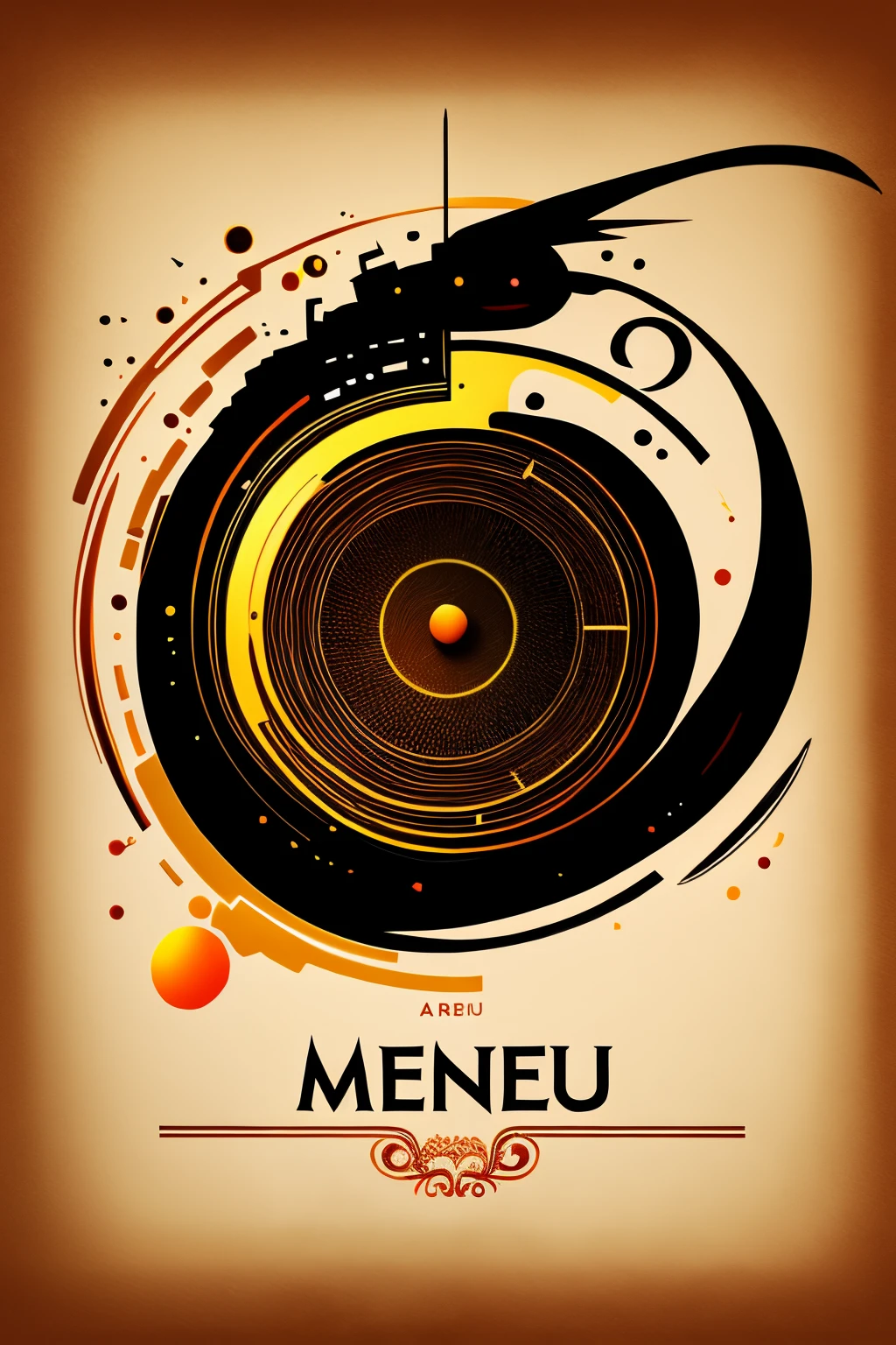 Can you create a designer logo for me from a menu