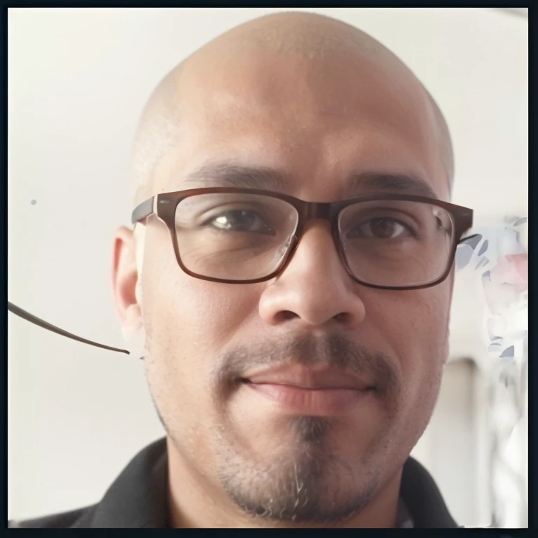 There is a man with glasses and a tie posing for a photo, with glasses and a goatee, Thierry Doizon, David Rios Ferreira, Reddit post, taken in the early 2020s, Uploaded, Chad, andres rios, A photo of a man, Man with glasses, José Moncada, Photograph taken in 2 0 2 0, bald with short beard