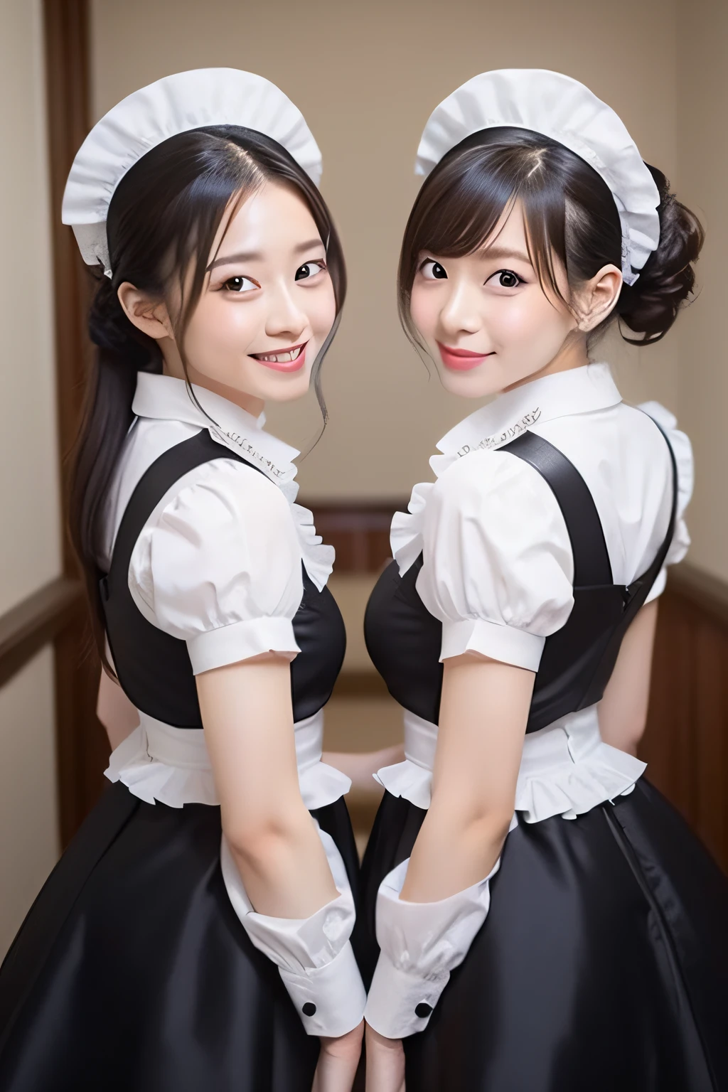 a beauty girl Maids エロ twinsies