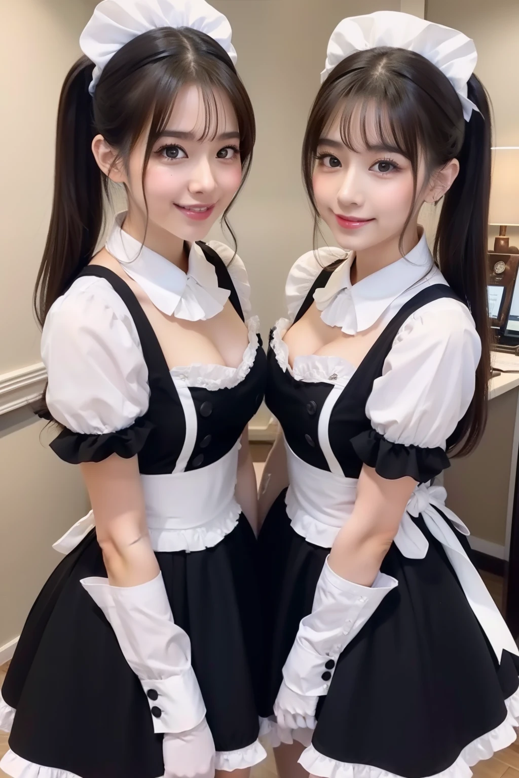 a beauty girl Maids エロ twinsies