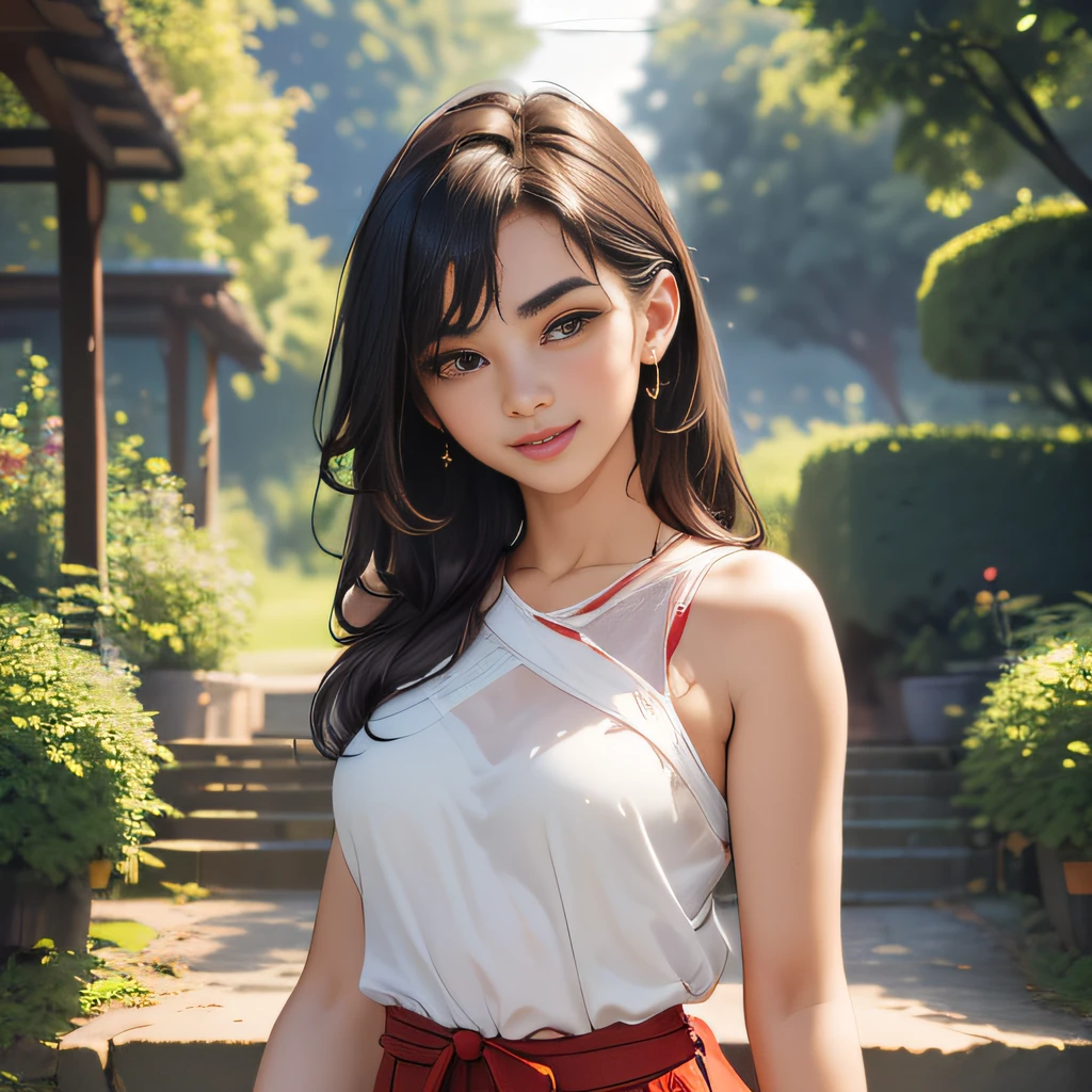 (extremely detailed 8K wallpaper:2), (photo:2), (24 years old Xuan Beautiful girl:2), (gives a lecture to friends:2), Detailed (Face & Eyes), (hyper realistic:1), (Highly detailed:1), (Epic Realistic:1), rim light, (Maximum details:1), Cosy, (body complet:1.3), (looking a viewer:2.0), (Attractive qualities of a woman:2), (attractive female:2), (Attractive:2), Smile, intelligence, sympathy, Grace, A sense of style, Fitness, Care, optimism, (sensitivity:2), frankness, Romantic gestures, playfulness, Fashion Sense, (sensuality:2), charm, modesty, Thoughtfulness, (femininity:1), flirtatiousness, warmth, (Physical Attractiveness:2), beautiful smile, Love of Life, Strength and power, Vulnerability, curiosity, wonder, Love, (Nature's prehistory:2), Kawaii, waifu, beautiful breasts, (attractive body:2), (handsome body:2), BEAUTIFUL POSE, attractive pose, (nice feet:1.0), (beautiful clothing:1), (Classic clothes:2), (elegant clothing:2), (European Clothing:2), detailed clothes, (upskirt:1), (blouse:1), (provocative pose)