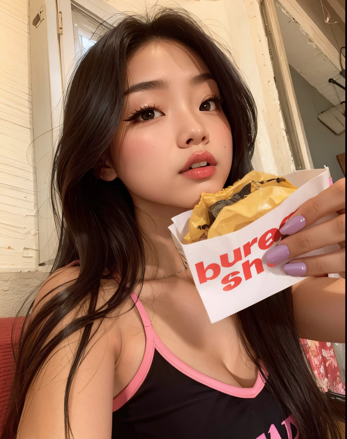 Jennie Kim in black bra and jeans posing for a photo, Bralette, cruel korean goth girl, Asian girl, 18 anos, usando um top cropped sexy, she is wearing a black tank top, vestindo roupa camisola preta, Ela parece uma mistura de Grimes, asian female, usando um top bonito, tiny black bra, Jennie Blackpink