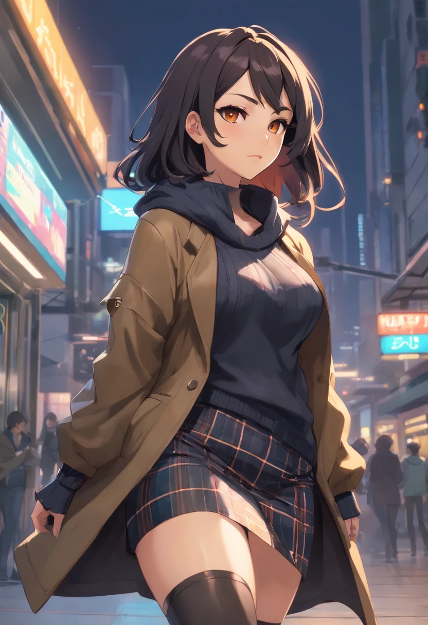 sexyなの, Standing in a dirty downtown backstreet late at night, Wearing a police uniform, sexy police girl on road, sexy, beautiful girl, Cute Face, beautiful顔, Big Breasts, Realistic, Photorealistic, high quality, 4K, Detailed face, ultra Realistic, high quality: 1.9, beautiful目, Stylish pose, sexy pose, photograph, photograph撮影, ((へそEarrings))、(((Sweat,vapor,Vulgarity、Heavy makeup))),beautiful, (masterpiece:1.2), (最high quality:1.2), Perfect Eyes, Perfect Face, Perfect lighting, one person's, Silver Hair, Bobcut, Hair covering one eye, Sweater, View your audience, (Ahegao:0.5, Wide-angle:0.8),(vapor,Sweat), sexyなポーズ、brown、Dark Skin, Thigh Focus, squat, Spread your legs, Dynamic Angle, From below, tooth, Camel Toe, vapor, Sweat, Sweatをかいた, Game CG, vaporing body, Humidity, breathe, Looking down, Erect nipples, (((Very large breasts))),(( Very big ass)), ((Hands behind head))、(((Raise your arms to show your sides)))、((Long breasts)),Pointed Chest,Earrings