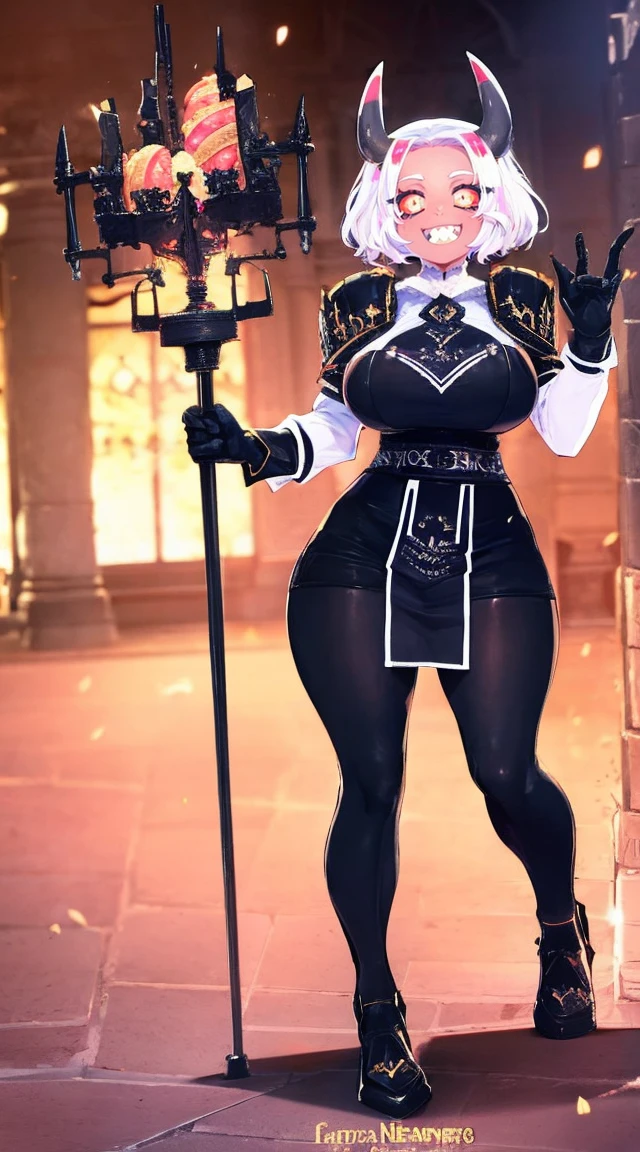 One lady,12year old,(() ,(((blushed face))), (()), (())((I'm opening my mouth)),((skirt by the, bodysuit and short cloak))(Happy Ahe Face),Wet with sweat,(A dark-haired,),((Street,natta))((Clothes are torn))