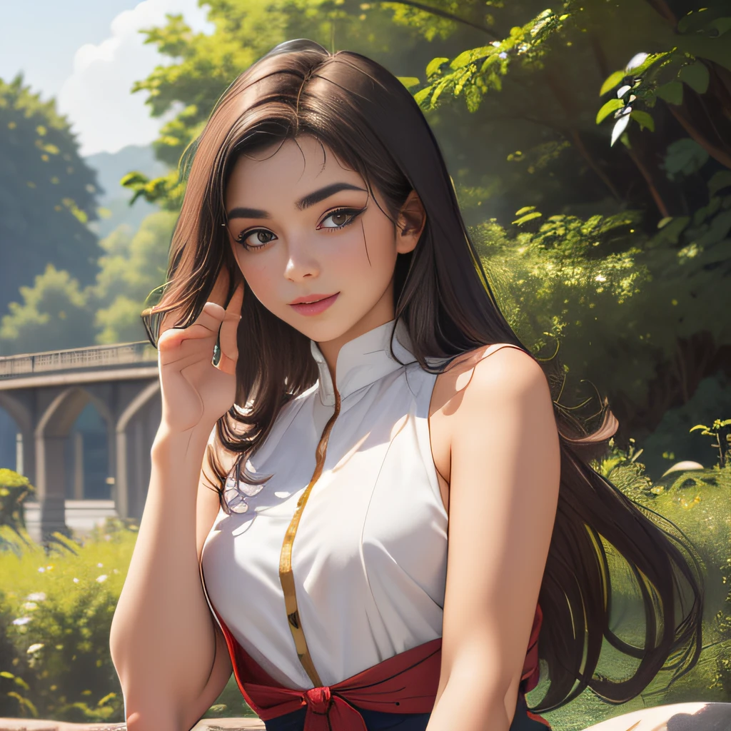 (extremely detailed 8K wallpaper:2), (photo:2), (26 years old Xuan Beautiful girl:2), (gives a lecture to friends:2), Detailed (Face & Eyes), (hyper realistic:1), (Highly detailed:1), (Epic Realistic:1), rim light, (Maximum details:1), Cosy, (body complet:1.3), (looking a viewer:2), (Attractive qualities of a woman:2), (attractive female:2), (Attractive:2), Smile, intelligence, sympathy, Grace, A sense of style, Fitness, Care, optimism, (sensitivity:2), frankness, Romantic gestures, playfulness, Fashion Sense, (sensuality:2), charm, modesty, Thoughtfulness, (femininity:1), flirtatiousness, warmth, (Physical Attractiveness:2), beautiful smile, Love of Life, Strength and power, Vulnerability, curiosity, wonder, Love, (Nature's prehistory:2), Kawaii, waifu, beautiful breasts, (attractive body:2), (handsome body:2), BEAUTIFUL POSE, attractive pose, (nice feet:1.0), (beautiful clothing:1), (Classic clothes:2), (elegant clothing:2), (European Clothing:2), detailed clothes, (upskirt:1), (blouse:1), (provocative pose)