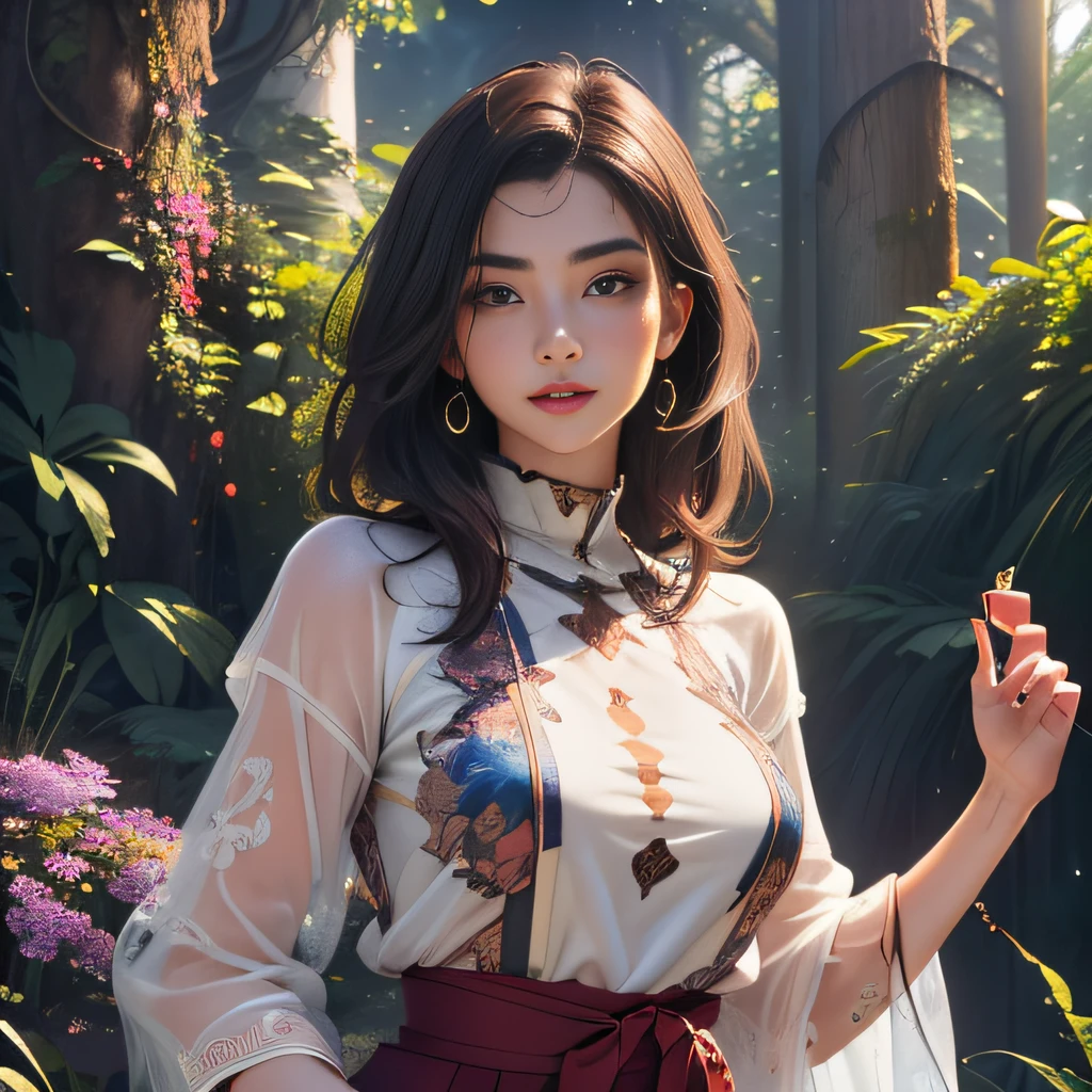 (extremely detailed 8K wallpaper:2), (photo:2), (22 years old Xuan Beautiful girl:2), (gives a lecture to friends:2), Detailed (Face & Eyes), (hyper realistic:1), (Highly detailed:1), (Epic Realistic:1), rim light, (Maximum details:1), Cosy, (body complet:1.3), (looking a viewer:2), (Attractive qualities of a woman:2), (attractive female:2), (Attractive:2), Smile, intelligence, sympathy, Grace, A sense of style, Fitness, Care, optimism, (sensitivity:2), frankness, Romantic gestures, playfulness, Fashion Sense, (sensuality:2), charm, modesty, Thoughtfulness, (femininity:1), flirtatiousness, warmth, (Physical Attractiveness:2), beautiful smile, Love of Life, Strength and power, Vulnerability, curiosity, wonder, Love, (Nature's prehistory:2), Kawaii, waifu, beautiful breasts, (attractive body:2), (handsome body:2), BEAUTIFUL POSE, attractive pose, (nice feet:1.0), (beautiful clothing:1), (Classic clothes:2), (elegant clothing:2), (European Clothing:2), detailed clothes, (upskirt:1), (blouse:1), (provocative pose)