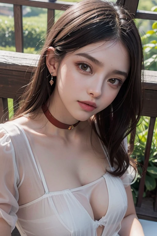 8k, Obra maestra, Foto RAW, La mejor calidad, fotorrealista, fondo de pantalla CG 8k extremadamente detallado, Profundidad de campo, cinematiclight, Destello de lente, Trazado de rayos, (cara extremadamente hermosa, labios hermosos, Hermosos ojos), Cara de detalle intrincado, ((Piel ultra detallada)) 1girl, A oscuras, Sombra profunda, Pretty Asian girl, idolmaster,(cuerpo musculoso muy delgado y delgado:1.3), ((Mirando al espectador)),(gran sonrisa:1.3), (Paisaje urbano, fondo borroso), (luces tenues, Tejados, veranda), Pretty girl, Pendientes, Pulseras, collar, ojos claros, andante , Disparo frontal, (Pale skin), Cara hacia adelante, (ojos grandes), ((Toma de cuerpo completo)), ((seda negra Corded)), ((bata de dormir transparente de color rojo:1.3)), (brown hairs) (Mirando al espectador:1.3), (braga con cordones), pecho abierto, senos medianos, tener un brillo , (see through, bata de dormir rosa :1.3), veranda