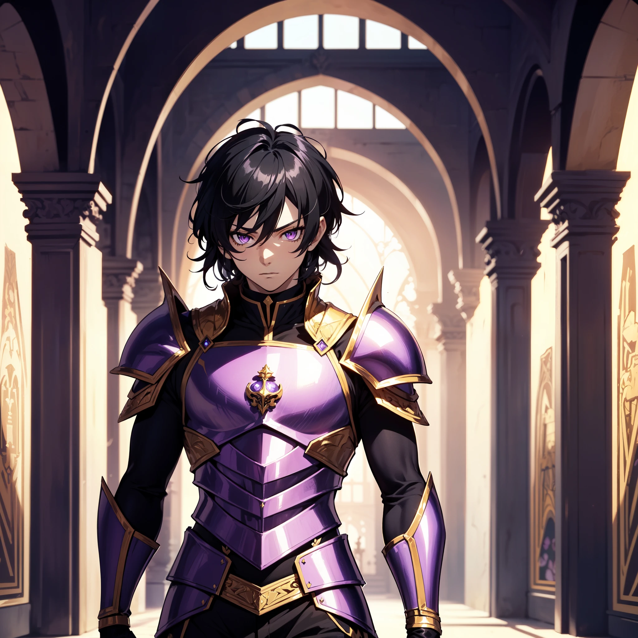 128K Ultra High Definition,
128K Ultra High Quality,
128K Ultra High Resolution,
Best Definition,
Best Quality,
Best Resolution,
Perfectly Detailed,
Perfectly Designed,
Extremely Detailed,
Extremely Designed,
Hyper Detailed,
Hyper Definition,
Hyper Quality,
Hyper Resolution,
Masterpiece,
(((Anime))),
Body Shot,
(((Boy))),
Handsome,
Muscular Body,
(((Black Mid Hair))),
(((Purple Eyes))),
(((Hyper Detailed & Perfectly Designed With Ultra High Quality Yellow Warlord Armor))),
(((Inside Of Medieval Royal Palace Background Scenery))),