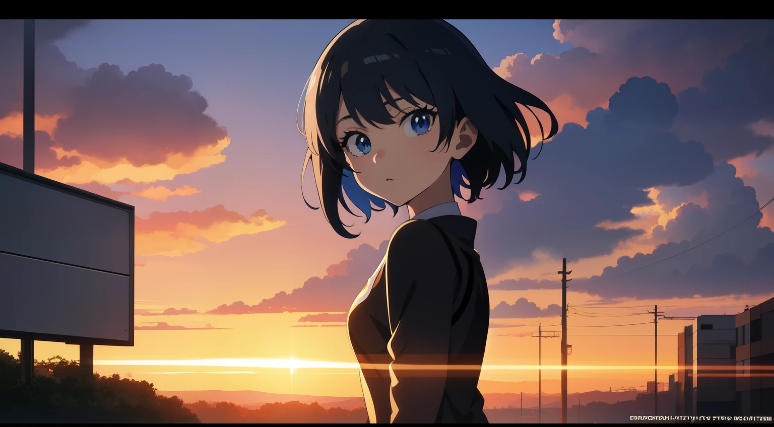 Menina anime com cabelo azul e colete vermelho com olhos azuis, estilo anime 4K, Anime Art Wallpaper 8K, arte de anime digital detalhada, badass anime 8 k, arte de anime digital, Anime Art Wallpaper 4K, Anime Art Wallpaper 4K, arte digital estilo anime, estilo anime. 8k, Papel de parede anime 4k, Anime Wallpaper 4k, 4k anime wallpapers