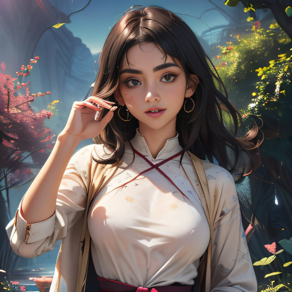 (extremely detailed 8K wallpaper:2), (photo:2), (22 years old Xuan Beautiful girl:2), (gives a lecture to friends:2), Detailed (Face & Eyes), (hyper realistic:1), (Highly detailed:1), (Epic Realistic:1), rim light, (Maximum details:1), Cosy, (body complet:1.3), (looking a viewer:2), (Attractive qualities of a woman:2), (attractive female:2), (Attractive:2), Smile, intelligence, sympathy, Grace, A sense of style, Fitness, Care, optimism, (sensitivity:2), frankness, Romantic gestures, playfulness, Fashion Sense, (sensuality:2), charm, modesty, Thoughtfulness, (femininity:1), flirtatiousness, warmth, (Physical Attractiveness:2), beautiful smile, Love of Life, Strength and power, Vulnerability, curiosity, wonder, Love, (Nature's prehistory:2), Kawaii, waifu, beautiful breasts, (attractive body:2), (handsome body:2), BEAUTIFUL POSE, attractive pose, (nice feet:1.0), (beautiful clothing:1), (Classic clothes:2), (elegant clothing:2), (European Clothing:2), detailed clothes, (upskirt:1), (blouse:1), (provocative pose)