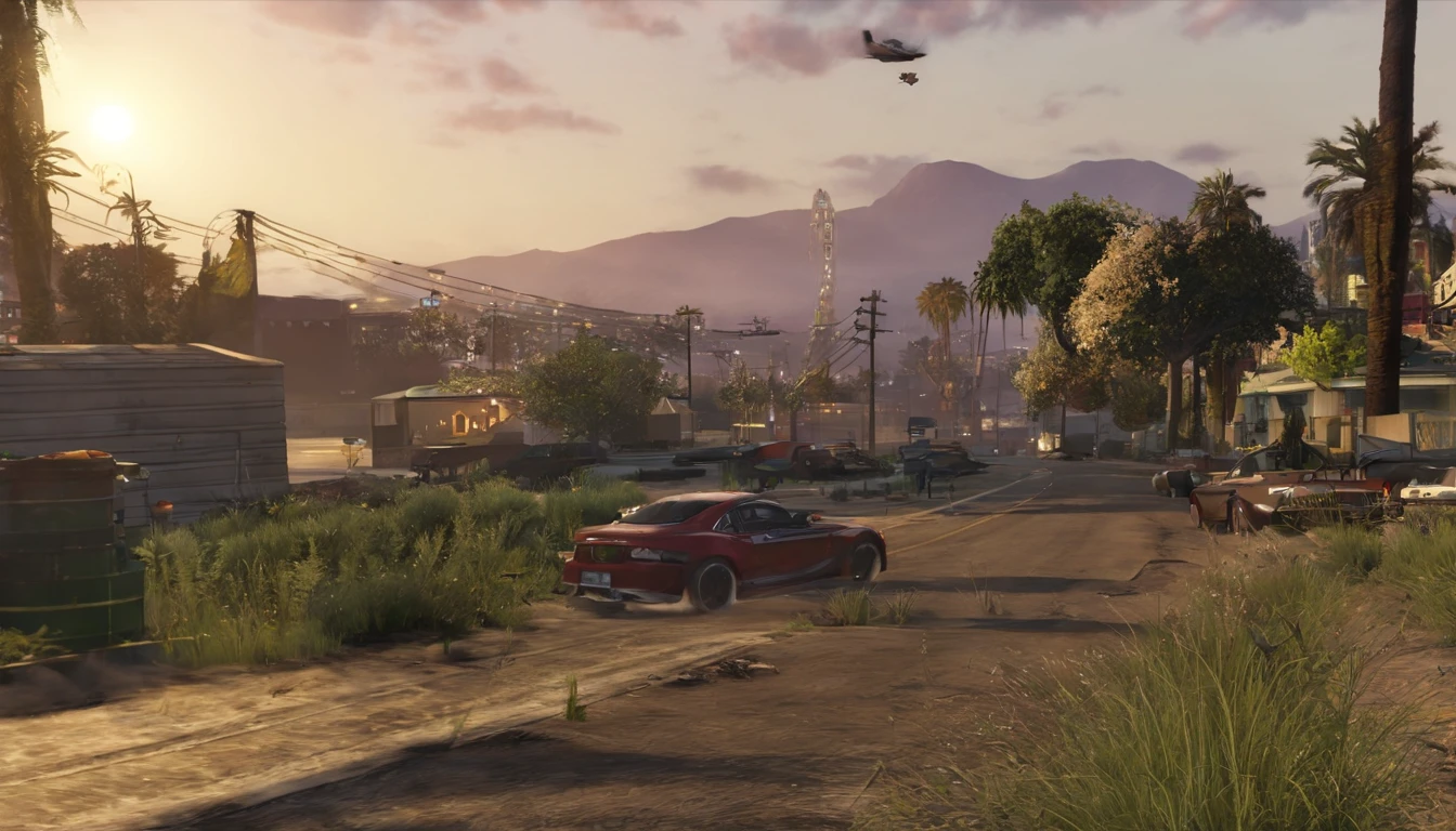 criar uma paisagem de gta 5