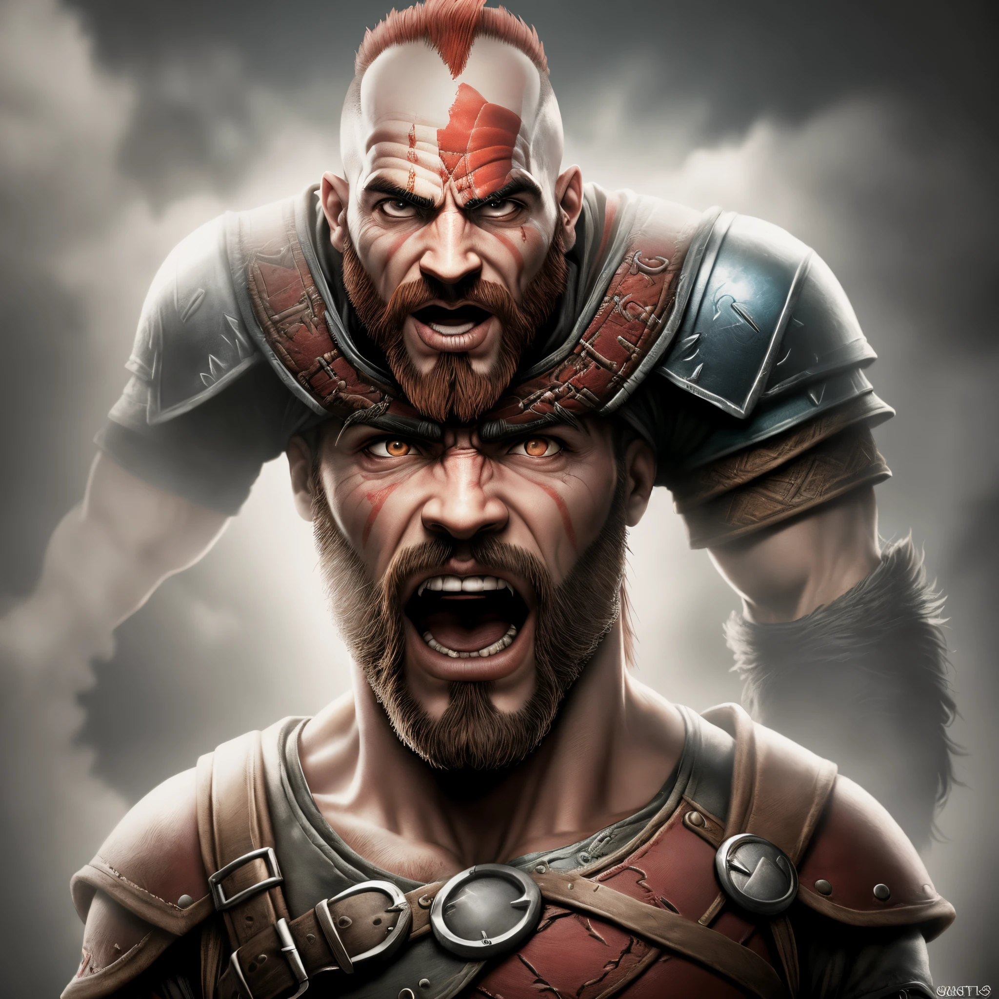 Foto de do kratos de Gob Of War