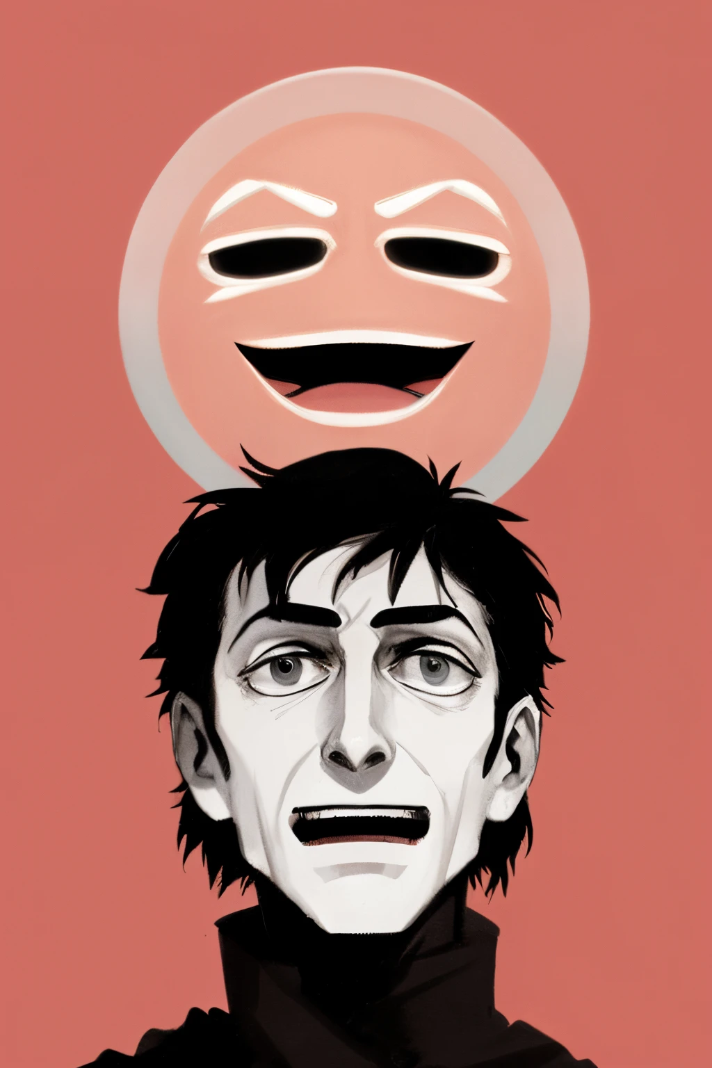 A humanized version of the character ‘AM’ from the story/video game ‘I Have No Mouth and I Must Scream’ by Harlan Ellison