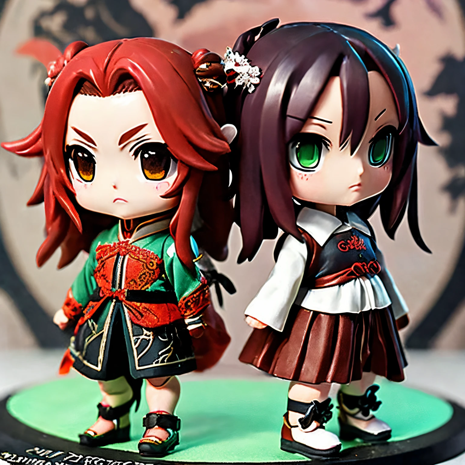 masterpiece、top-quality、ultra-detailliert、(Chibi Chara's Daughter:1.2)、Demon Slayer