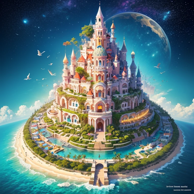 best quality, ultra-detailed,
an extremely delicate and beautiful,
Paradise, utopia, promised land, flowers in full bloom, a perfect world, heavenly joy, dazzling lights, colorful birds, clear skies,