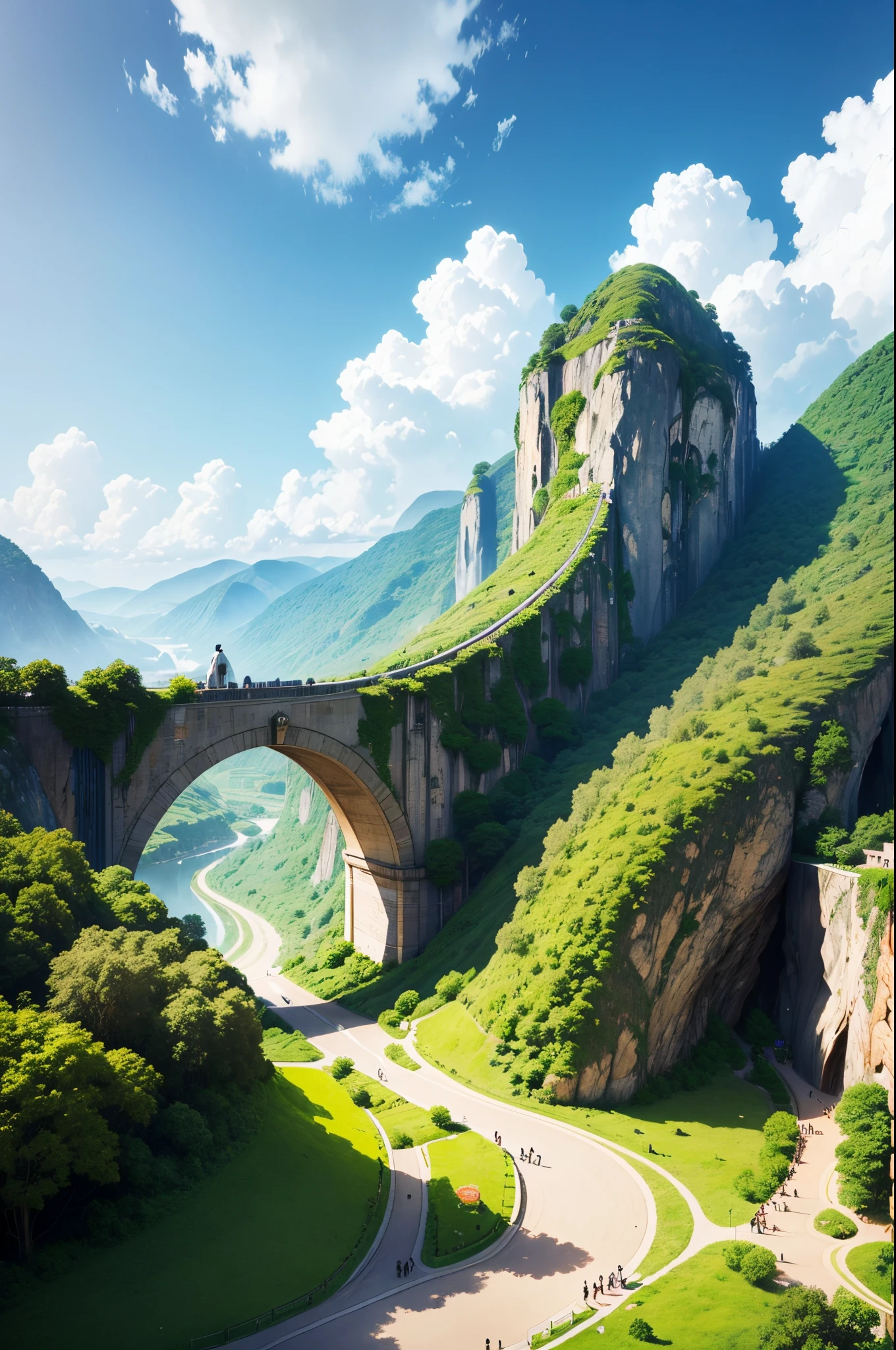 A lush green landscape with thriving nature.
A diverse and inclusive community showcasing people from different cultures and backgrounds living harmoniously.
A technologically advanced city with futuristic infrastructure and smart systems.
A peaceful and just society represented through illustrations or symbols of equality, fairness, and inclusivity.
Scenes of people supporting and collaborating with each other, highlighting social unity and compassion.
A vibrant environment filled with creativity and art, depicting cultural development and artistic flourishing.
Scenes of people enjoying physical and mental well-being, emphasizing the importance of a healthy lifestyle and access to healthcare.
A society that prioritizes education, showcasing scenes of equal and accessible education opportunities for people to learn and grow.
Scenes depicting a low-carbon and eco-friendly society, emphasizing sustainable development and environmental preservation.
A society without war and armed conflicts, highlighting the values of peace and reconciliation.