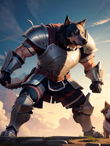 dog,muscle,armor