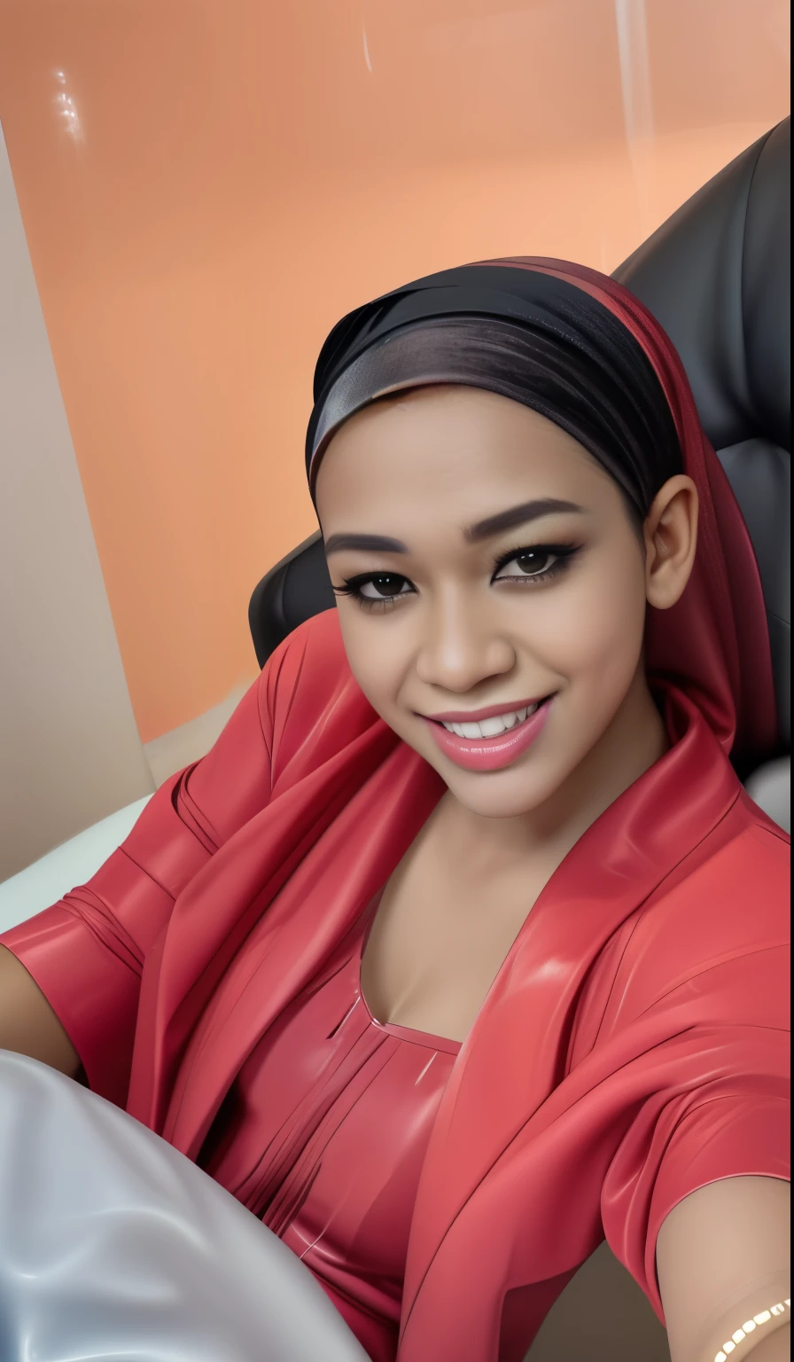 HIJAB MALAY GIRL,, IMF as a good Guy, TECHNOLGY, AI, futuristic, blockchain, International Monetary Fund, (MATRIX WORLD), ((look In front  at the camera and open your mouth)).