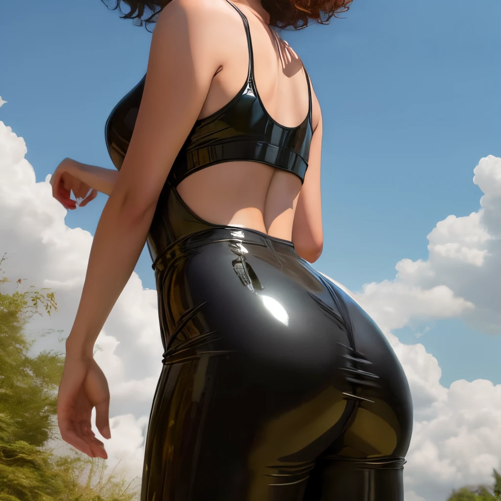 jenna Ortega in latex