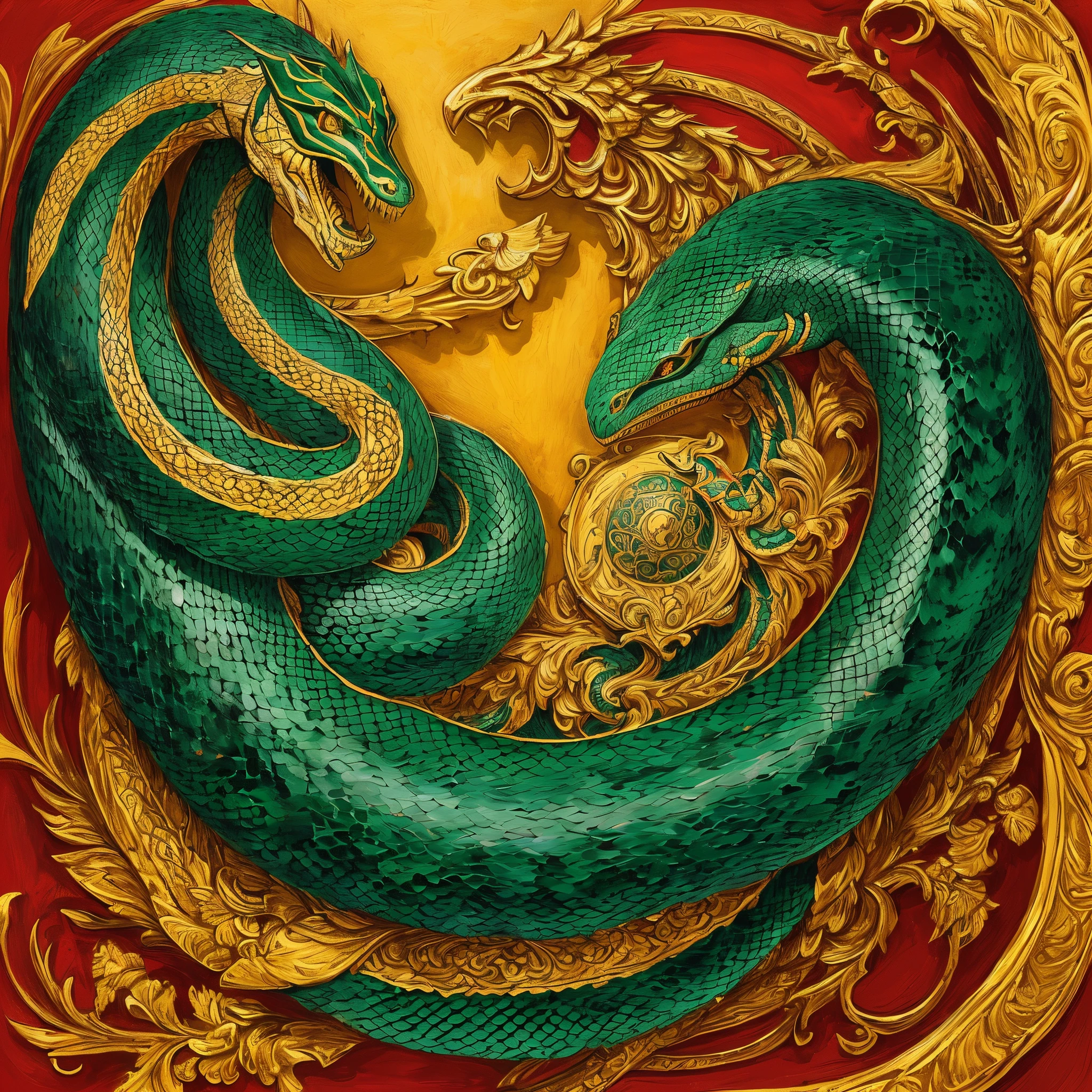 The serpent that did sting thy father's life now wears his crown