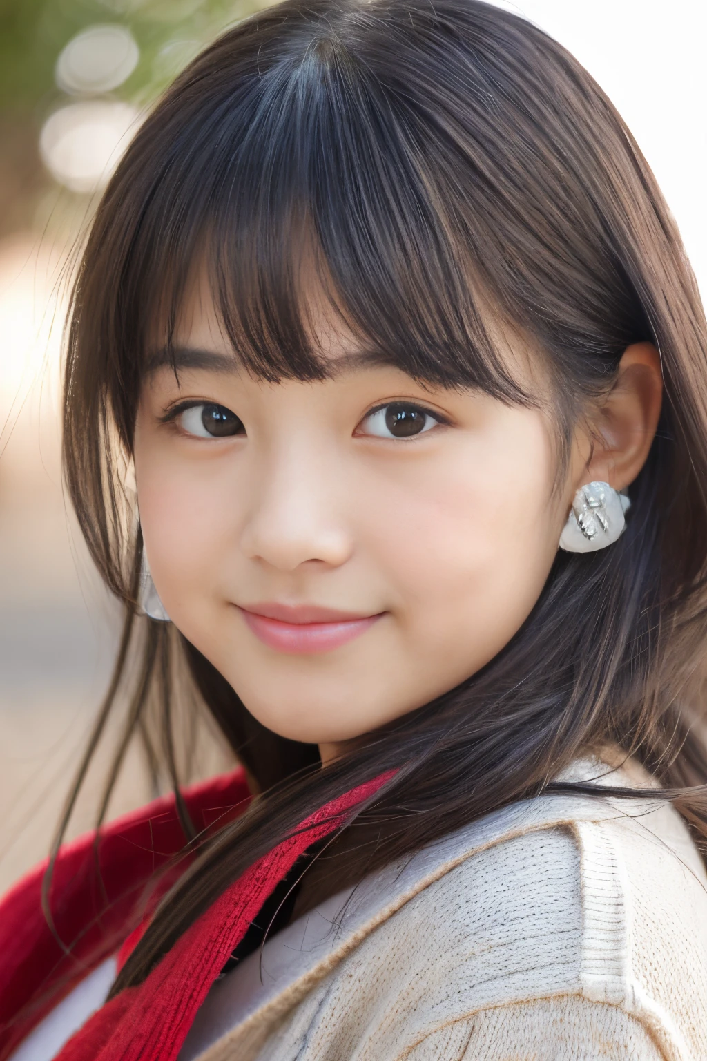Brown　beautiful girl　
