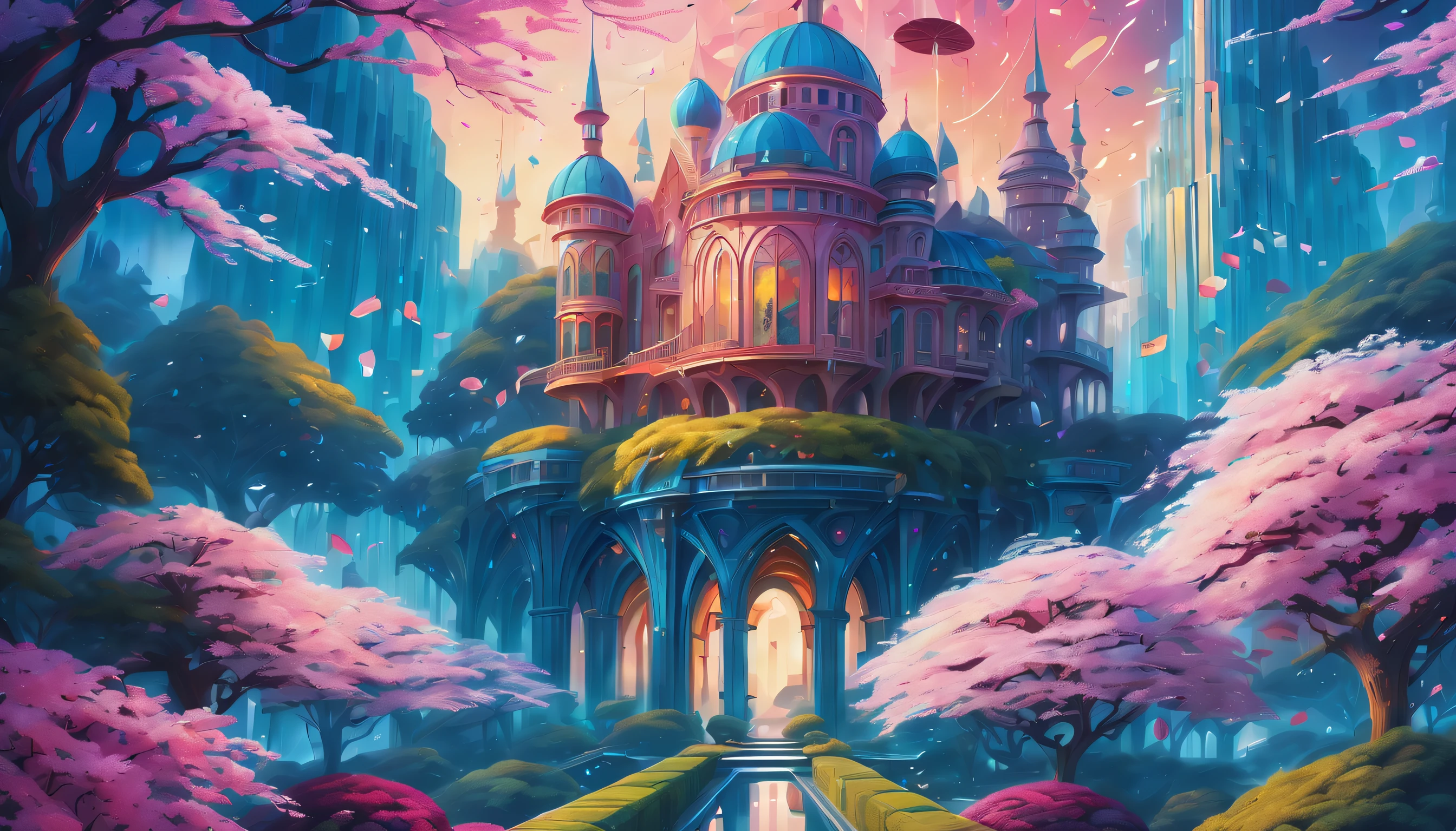 (((Amazing quality and insane majestic futuristic utopia world cityscape illustration:1.3))), dynamic compositions, Deep in the shadowy baroque galaxy, Facing the neon storm, Brave dark wizard on the background of the starry sky, lightning strikes around, Make-up using light and shadow skillfully, Acrylic painting captures the essence of the subject, Intricate details and complex colors, Ornate carvings and elaborate decorations on robes and hats glow in the dark, seductive beauty, With high quality images、All strokes and brushstrokes are guaranteed, Vibrant depiction with deep, rich colors, Mystery of the magnificent celestial cityscape of a utopian world, Masterfully crafted mast with precise brushstrokes, Dark fantasy and realistic style, Realistic depiction of a raging stormy sky, Realistic water droplets splashing on the hull, Rendered with great care to the smallest detail, Truly a top-class item, (((Cityscape detailed concept art:1.2))),with fusion,  (((Fascinating surreal holographic steampunk with dark fantasy and snowflakes:1.3))), Augmented reality overlay、Transform your digital paintings into stunning visual spectacles。, The main subject of the image is、majestic mythical very creature monster bird, In a snowy landscape, shining snow coat, (((Fantastic snowflakes give off an aura、billowing:1.2))), (((Delicate neon wire lines of holographic energy curve gracefully。:1.3))), Fascinating fiber optic light display with vibrant colors, changing at every angle、looks like it&#39;s evolving, Breathtaking creative illustrations, captured in digital artwork, Seamless integration of technology and artistry, Captivate your audience with perfectly rendered details and lifelike realism, snow blanket、A stunning winter wonderland with enchanting displays, (((Every detail meticulously and accurately:1.4))), The essence of the beauty of snowy landscapes, Every aspect of the scene is carefully crafted, Complex brush strokes and precise rendering, (((rich color black_Light Paint:1.3))),