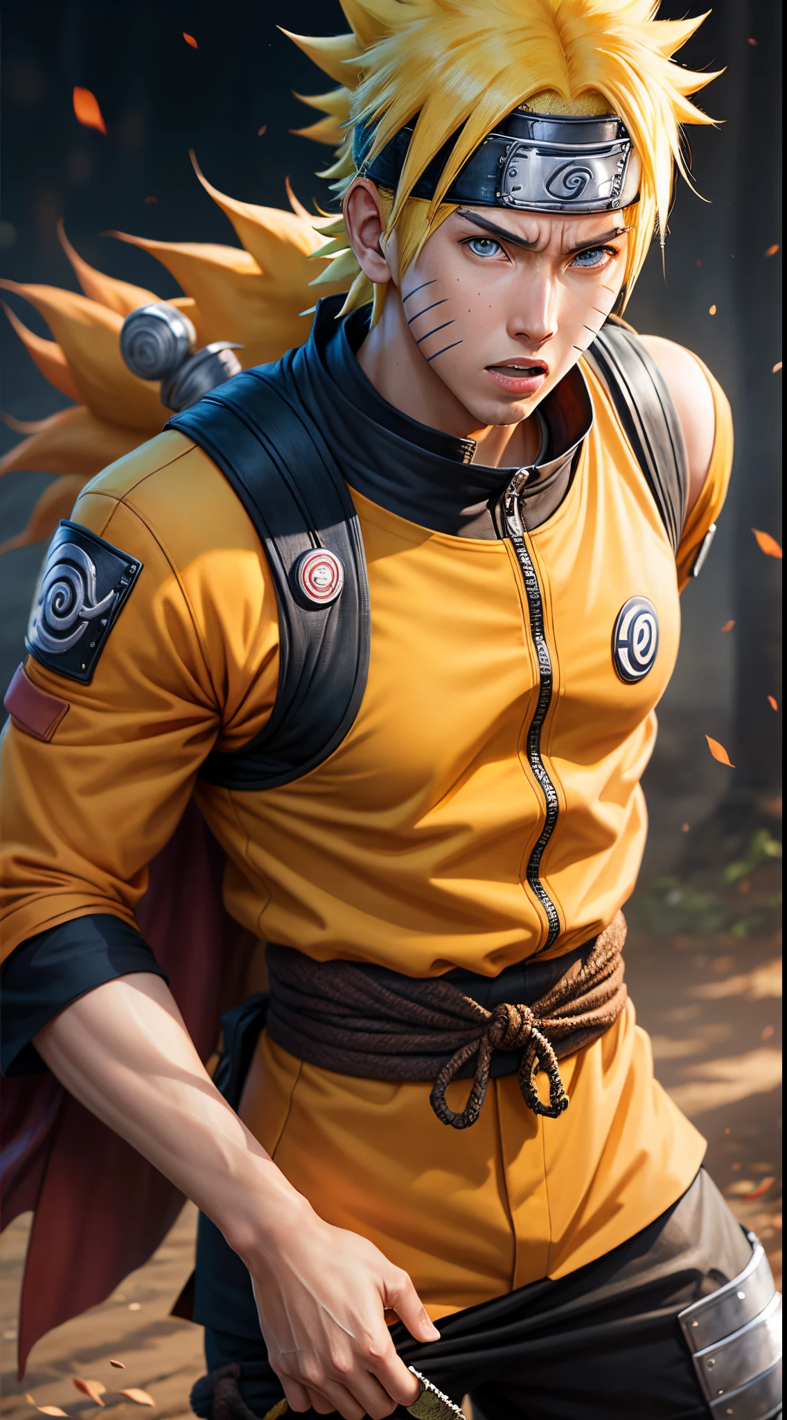 Realistic Naruto Uzumaki