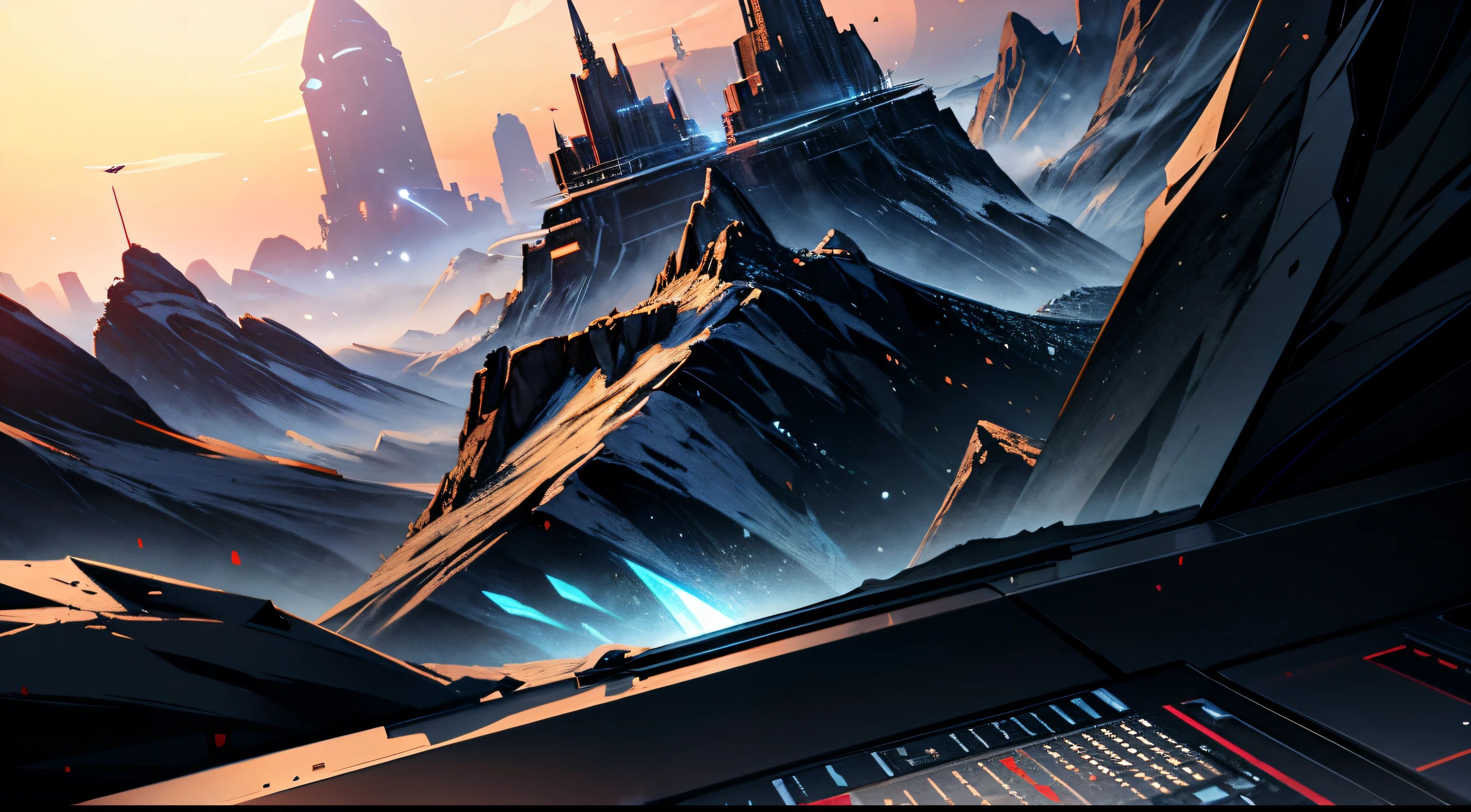 Engaging 3D visualization featuring stunning graphs、glinting