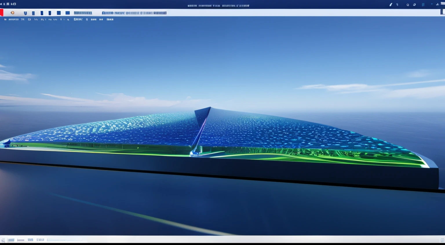 Engaging 3D visualization featuring stunning graphs、glinting