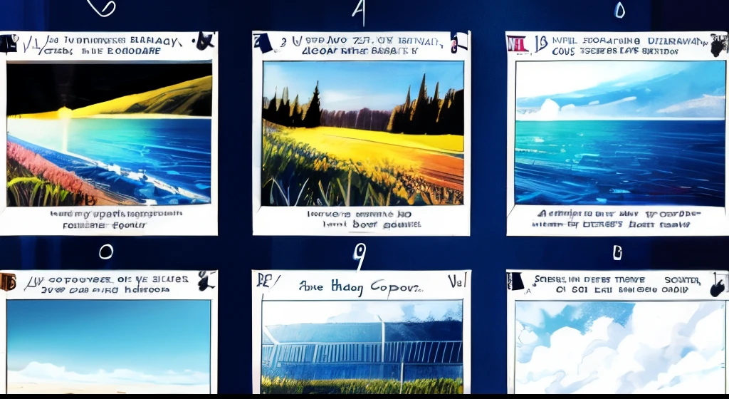 draw a 4 page with each having 5 panel comic about the start of covid 19