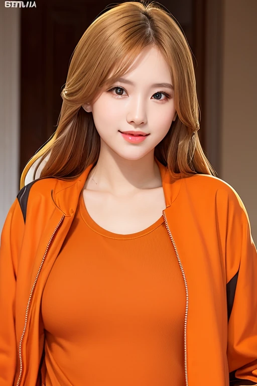 Orange coat