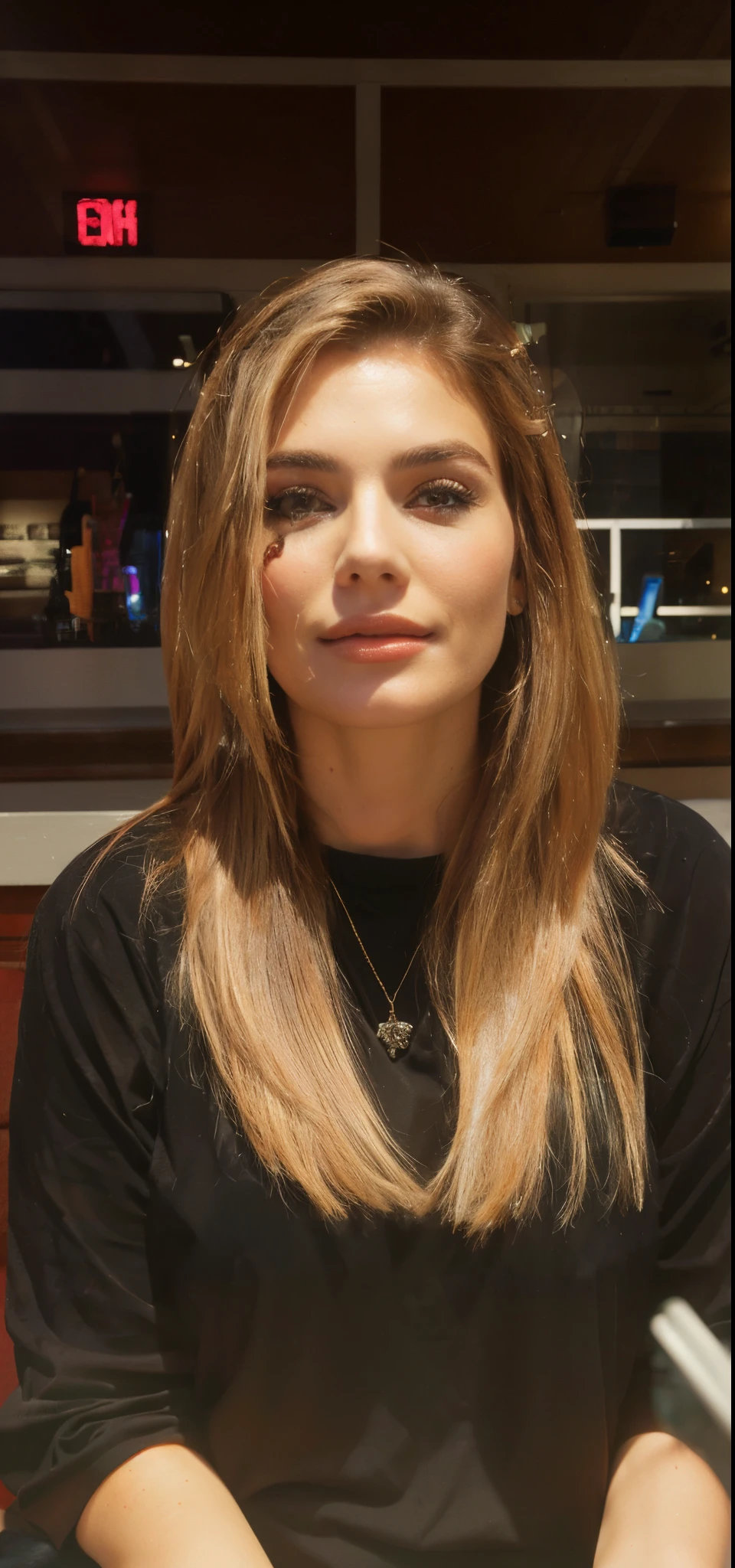 Pretty woman, realistic,