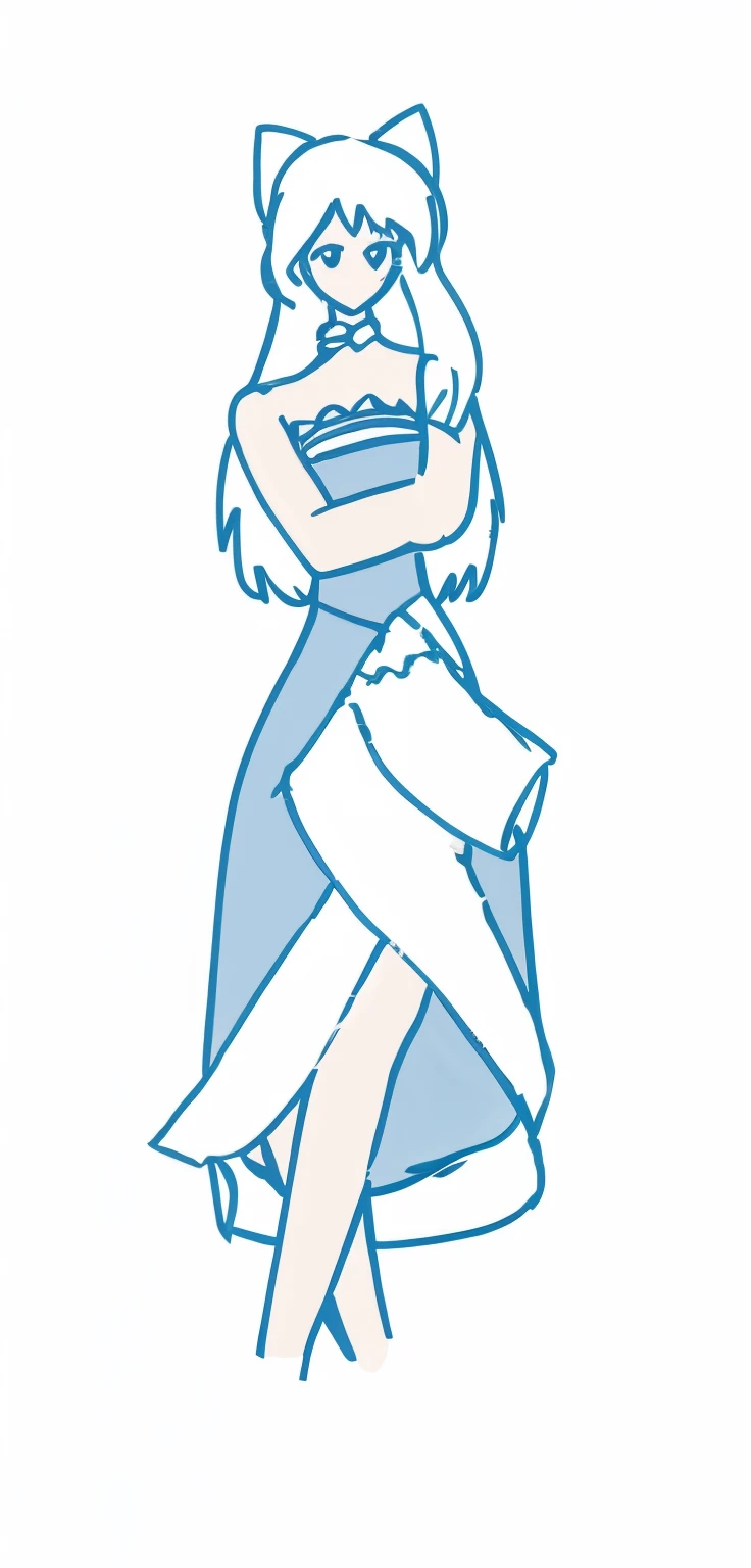 wedding gown、