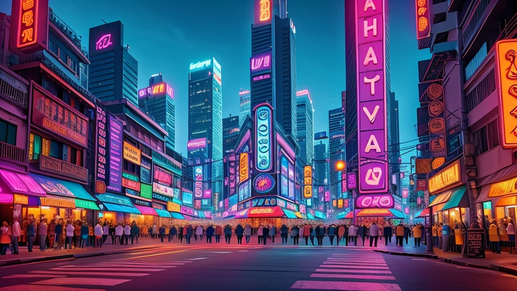 Thailand, Nightlife, Colorful streets, neon signboard, stylish night club, Eye-Level Shot, UHD, masterpiece, best quality, from below, close-up