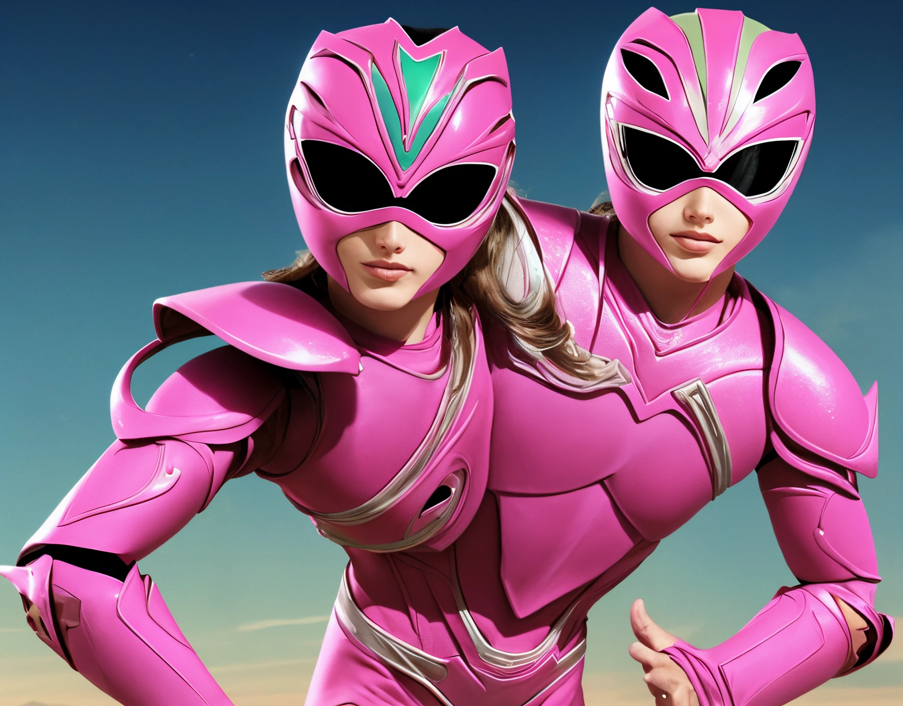 Pink power ranger